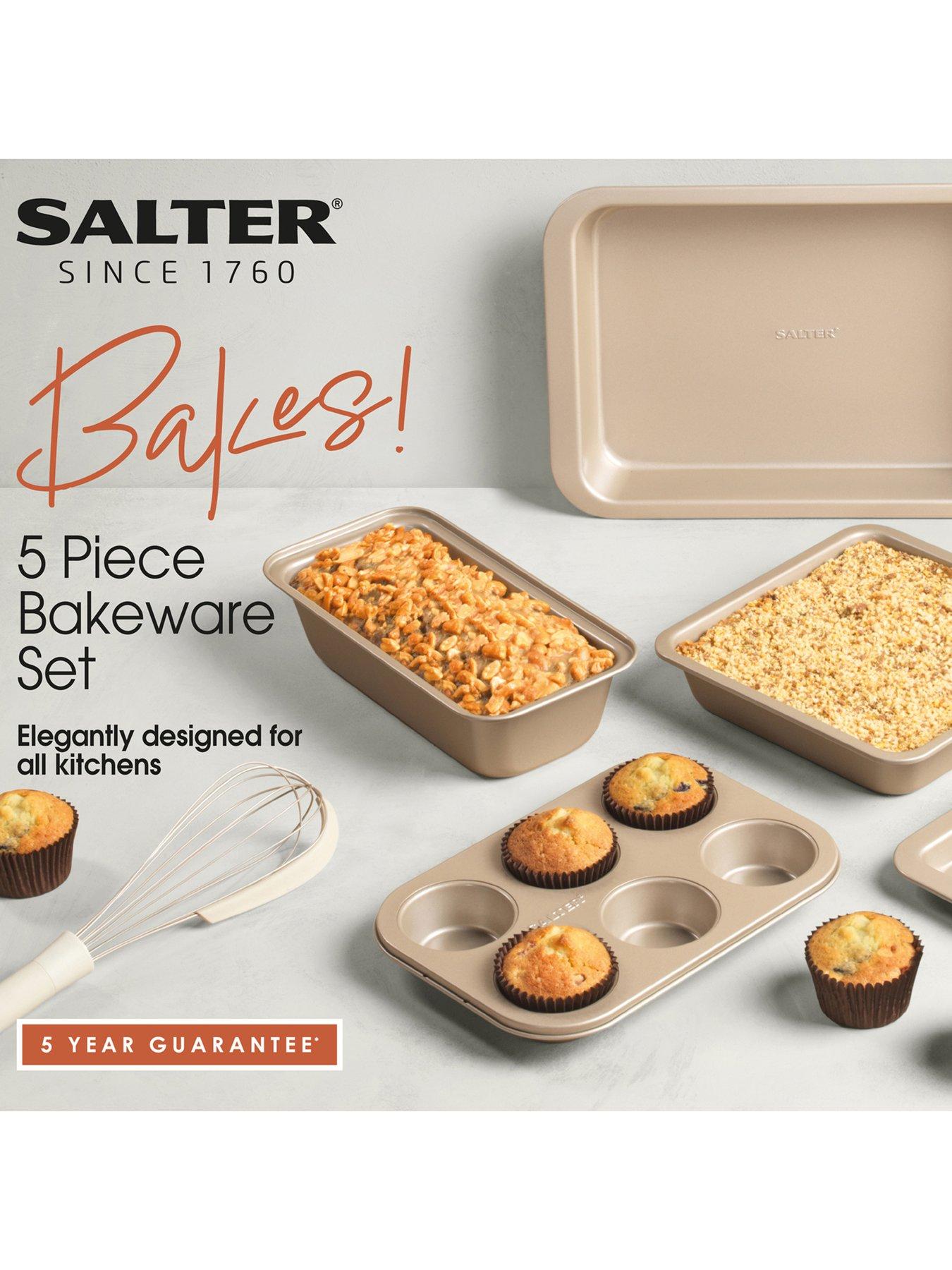 Image 2 of 6 of Salter Bakes 5-Piece Stacking Bakeware Set