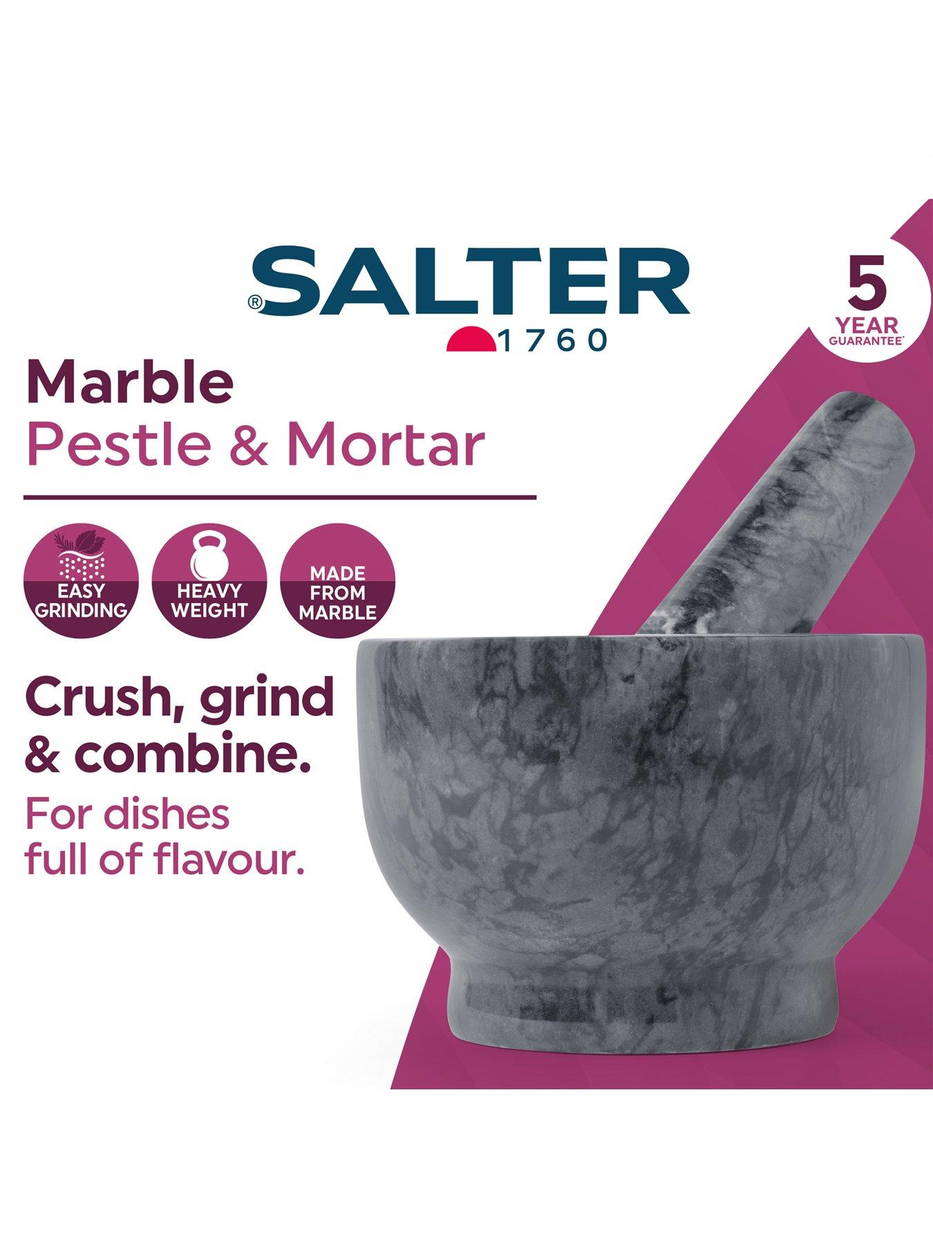 Image 3 of 7 of Salter Black Marble Pestle and Mortar
