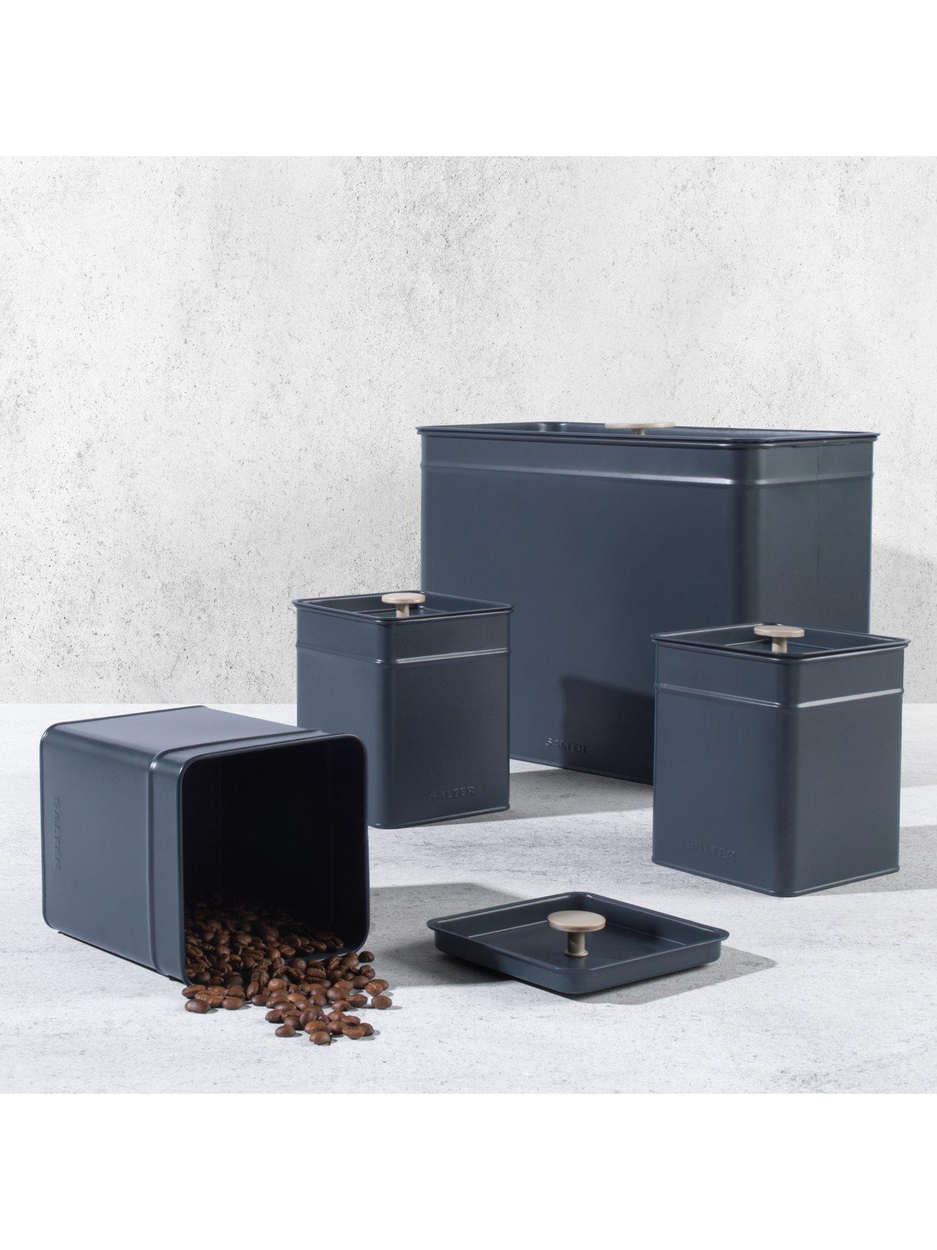 Image 4 of 7 of Salter Marino 4-Piece Bread Bin and Storage Canisters Set