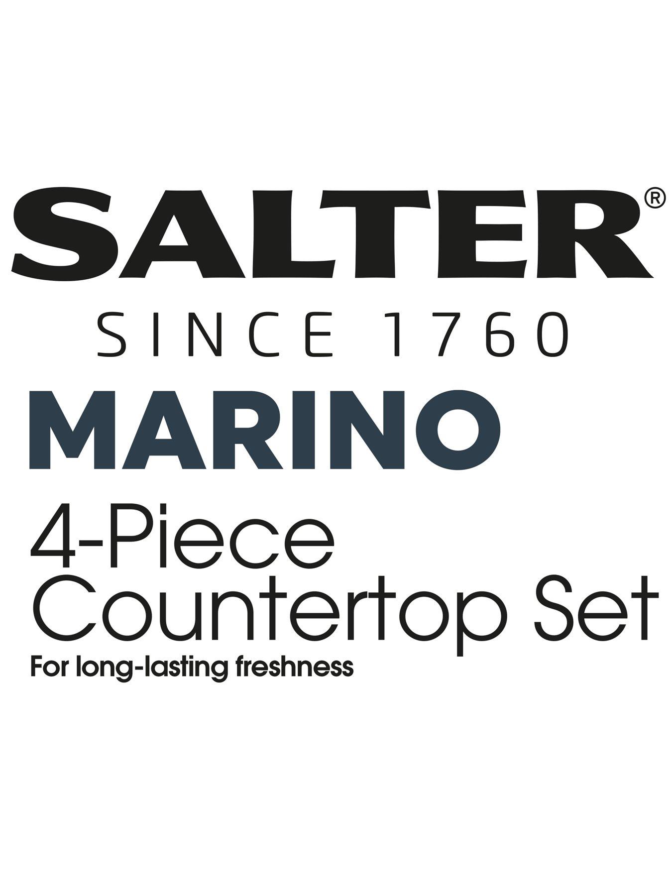 Image 7 of 7 of Salter Marino 4-Piece Bread Bin and Storage Canisters Set