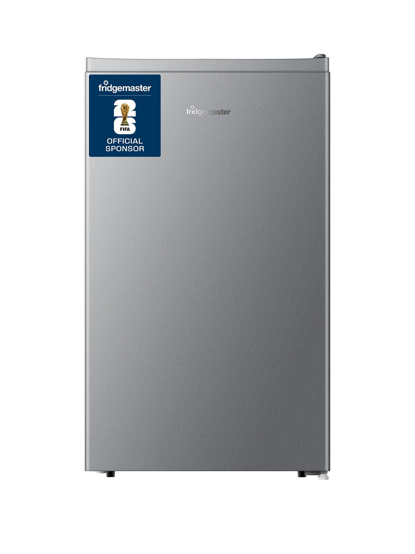 Image 1 of 4 of Fridgemaster MUR4894ES 48cm Wide&nbsp;Under-Counter Fridge with Ice Box - Silver