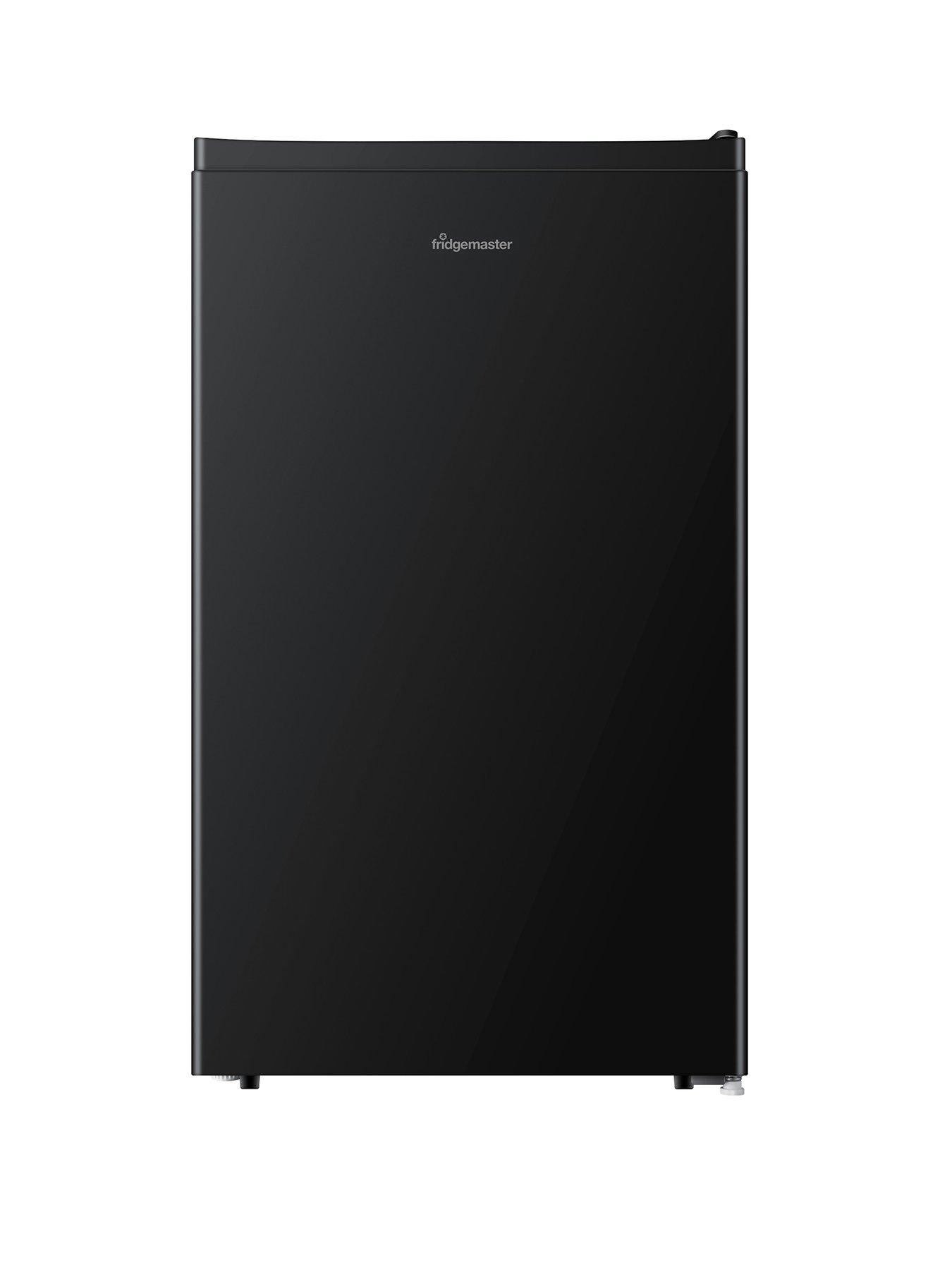 fridgemaster-mur4894eb-48cm-widenbspunder-counter-fridge-with-ice-box-blackfront