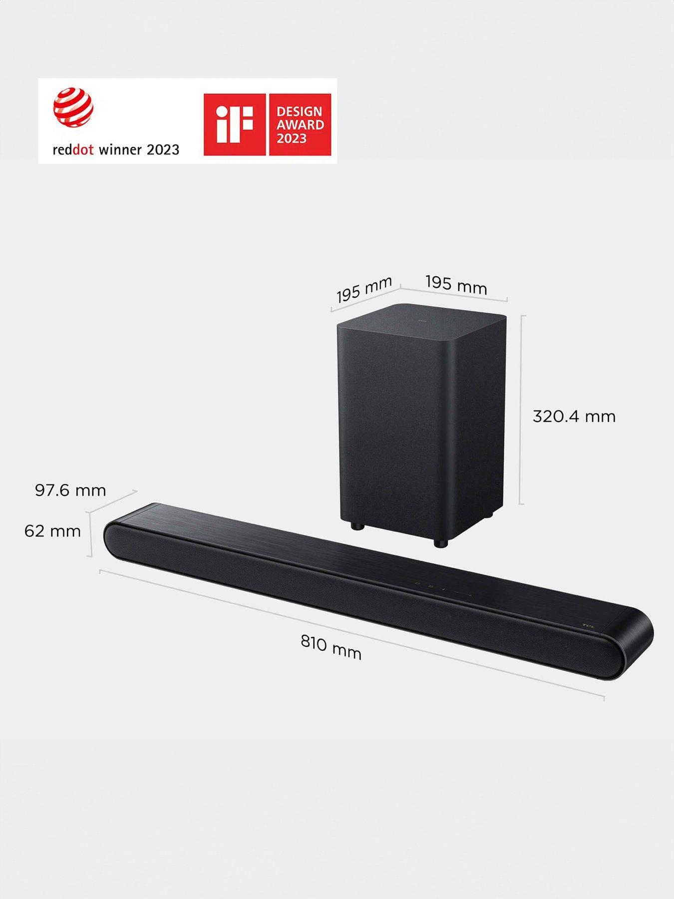 Image 7 of 7 of TCL TCL S643W 3.1-channel&nbsp;Soundbar with Wireless Subwoofer, Roku TV Ready