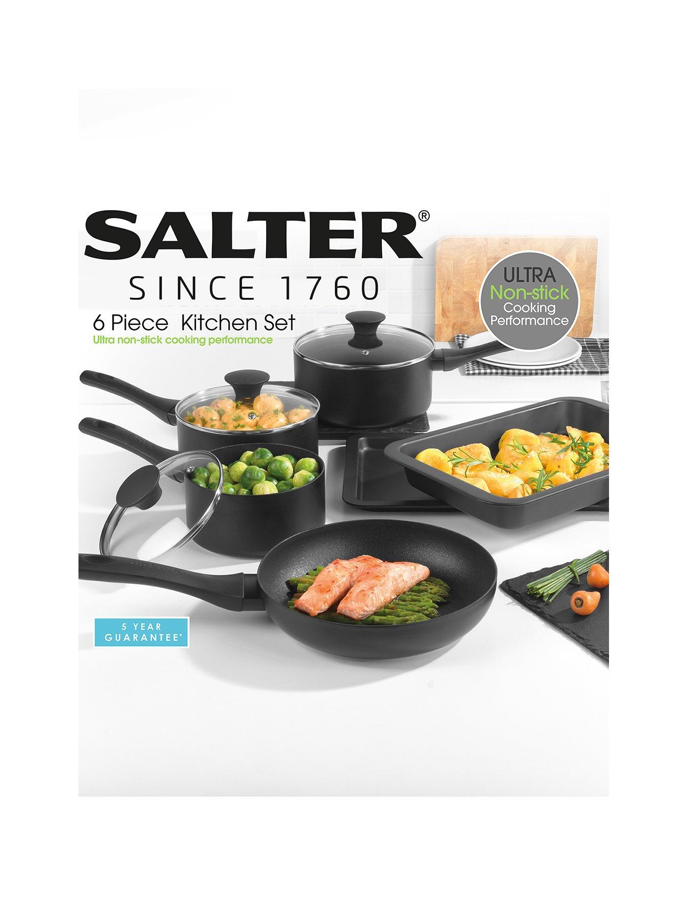 Image 1 of 5 of Salter 6-Piece Kitchen Cookware Set