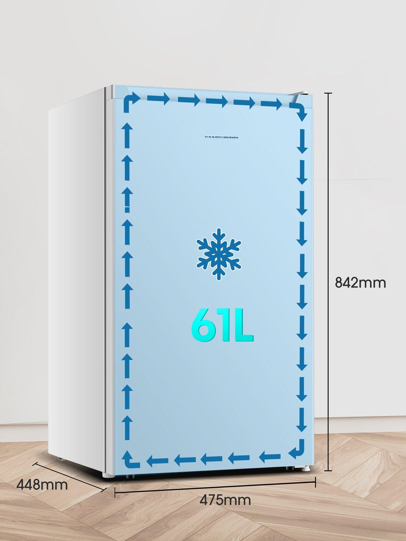 Image 3 of 7 of Fridgemaster MUZ4860E 48cm Wide Under-Counter Freezer - White