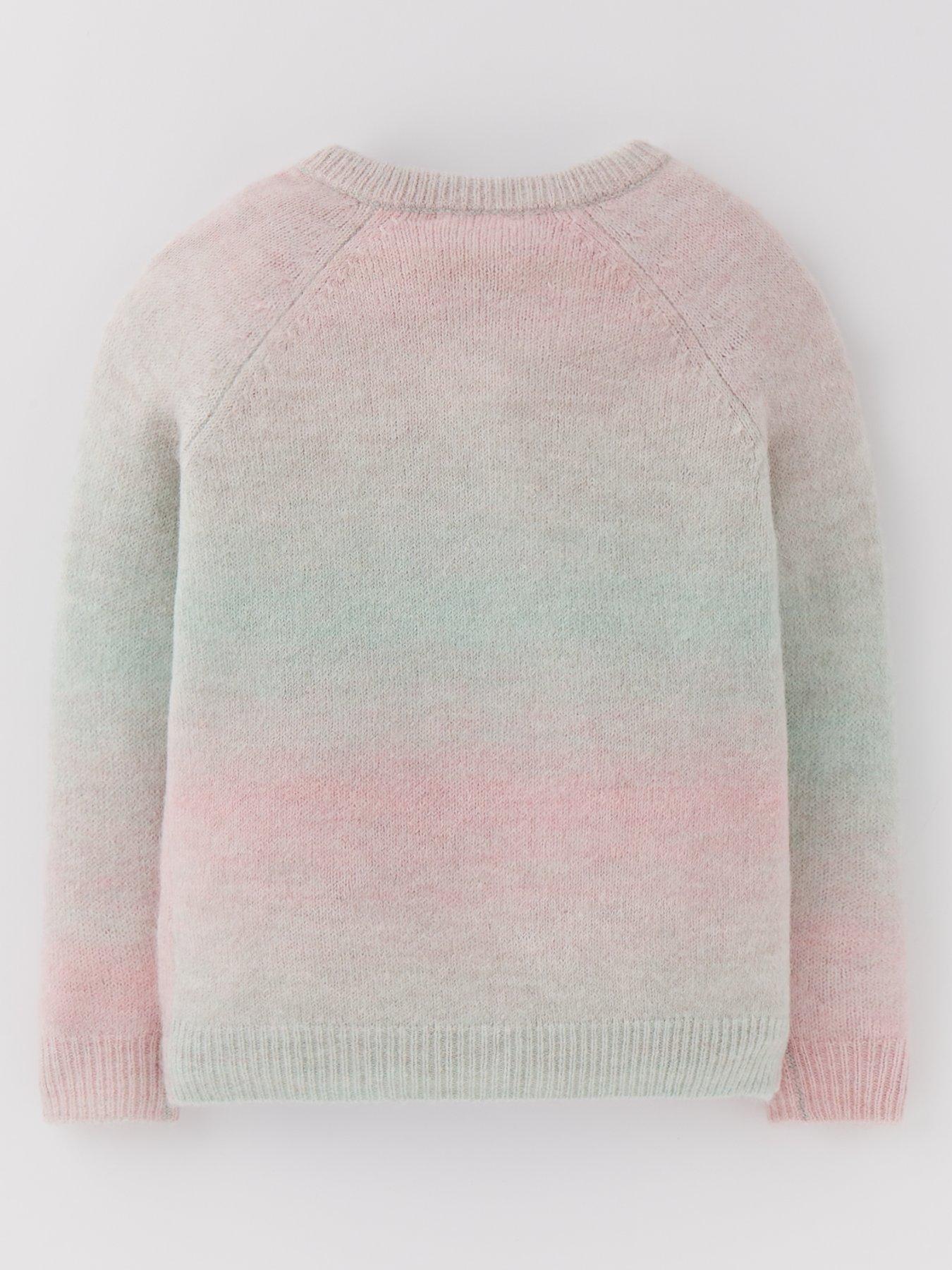 Image 2 of 4 of Mini V by Very Girls Multicolour Button Through Cardigan - Multi