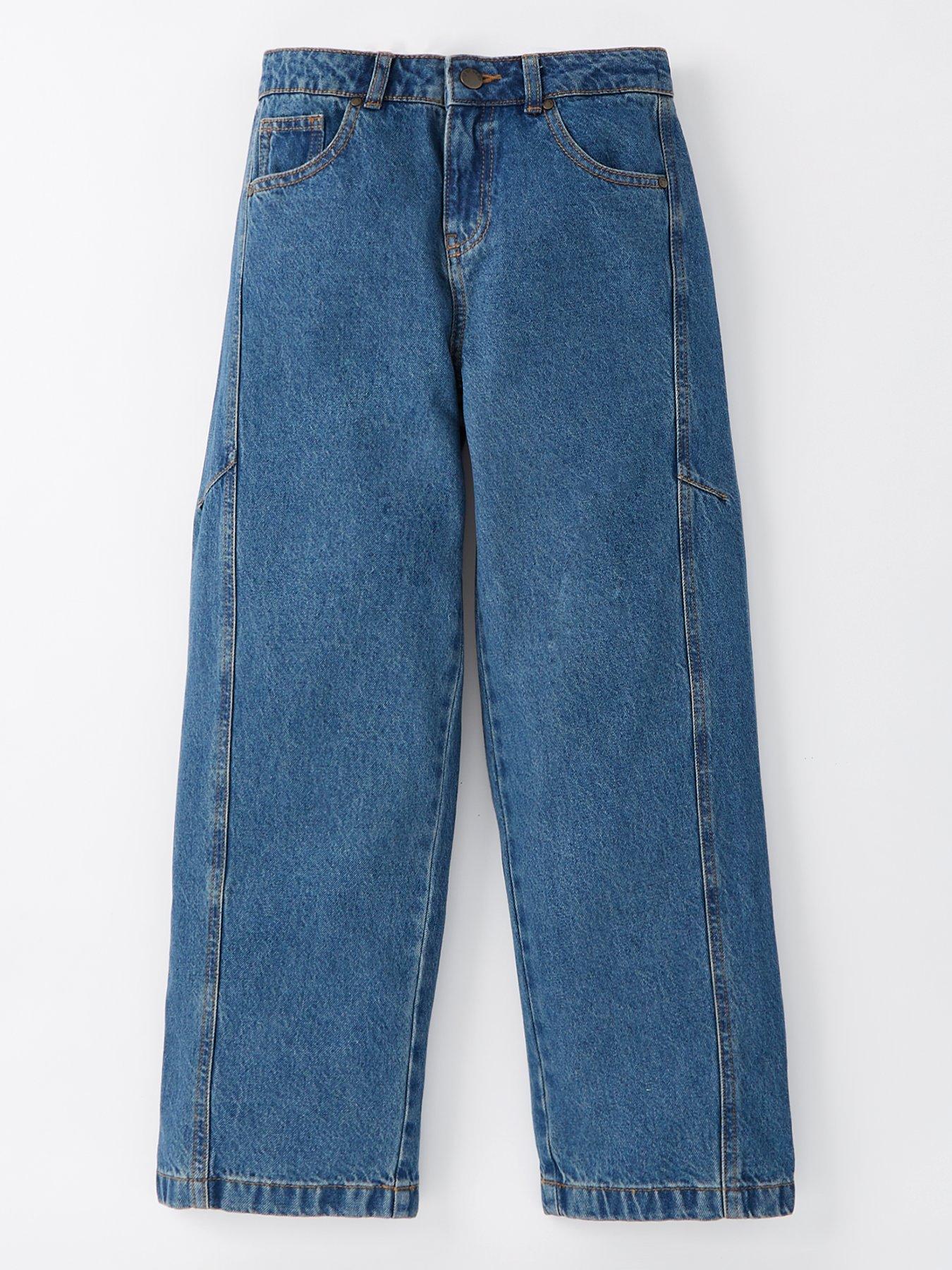 v-by-very-girls-forward-seam-dark-wash-barrel-leg-jean