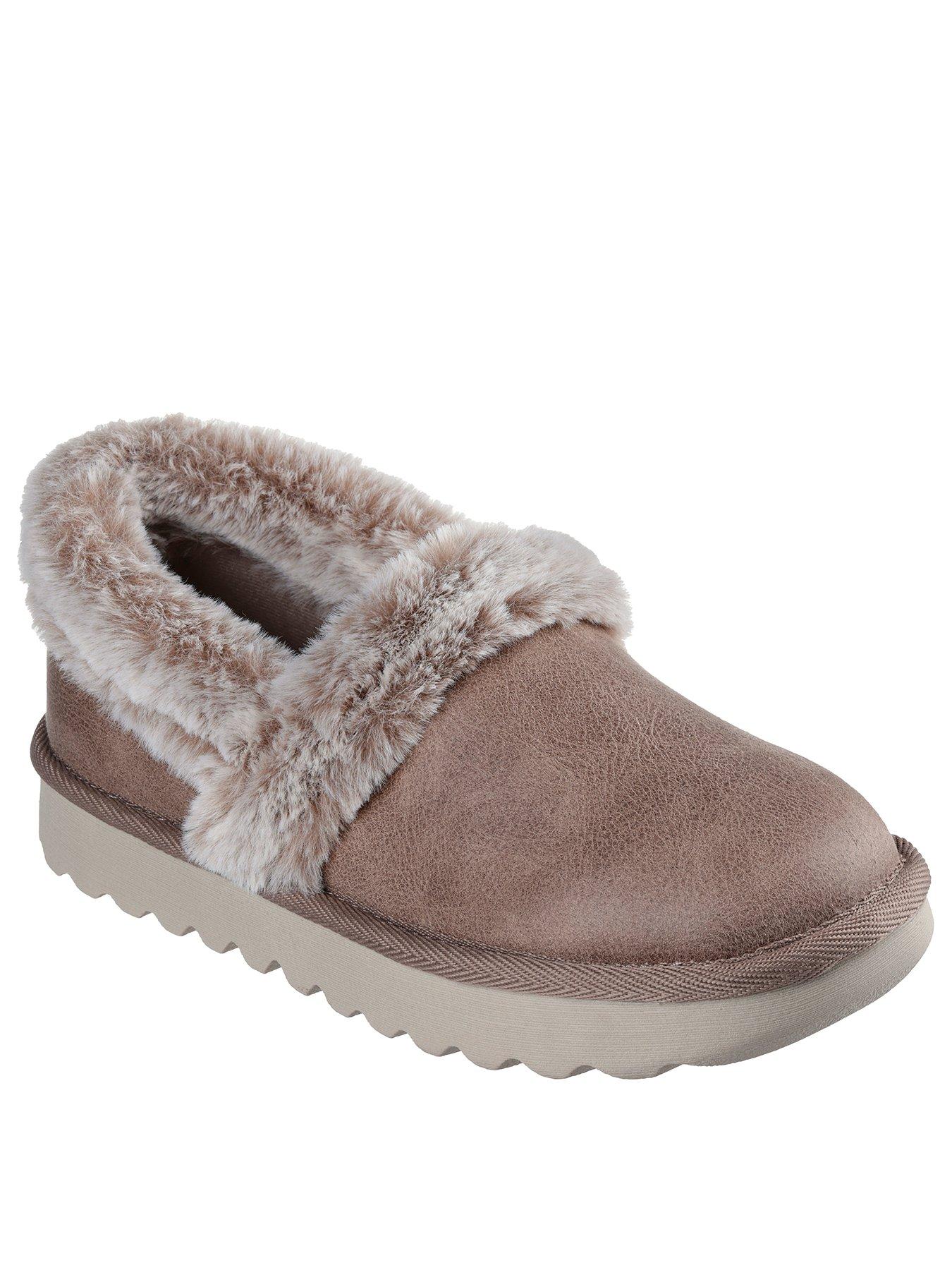 skechers-a-line-cozy-memory-foam-slippers-greystillFront