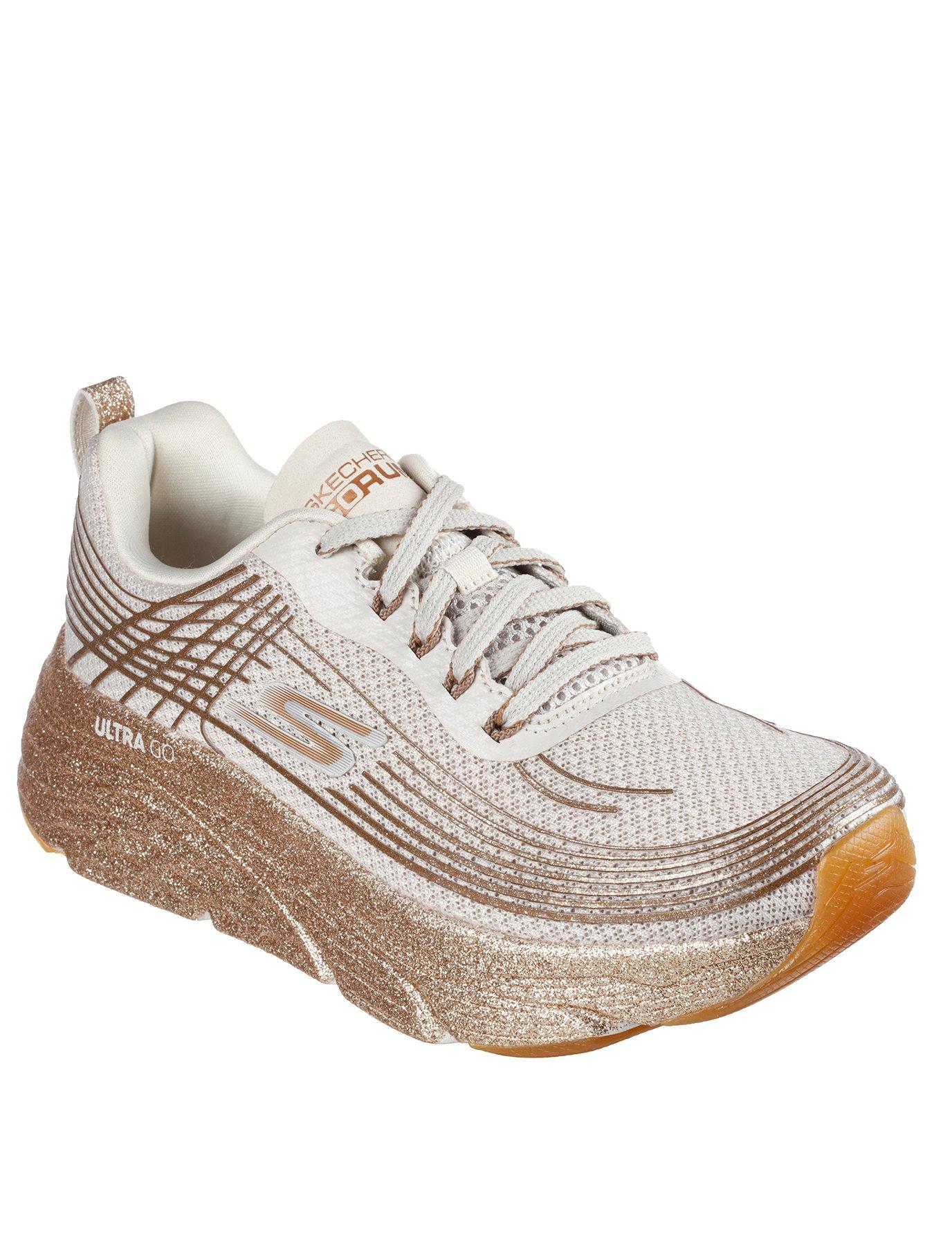 skechers-max-cushioning-elite-trainer-lustrous-envy-goldstillFront