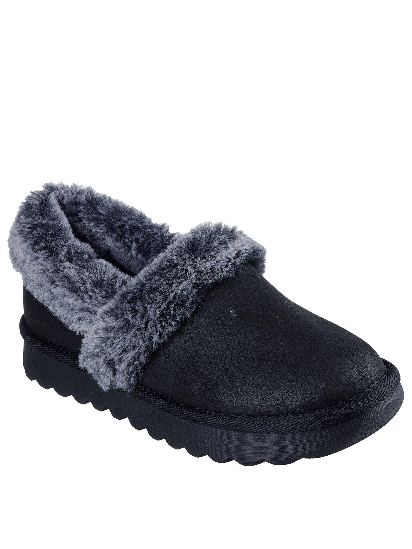 skechers-a-line-cozy-memory-foam-slippers-blackstillFront