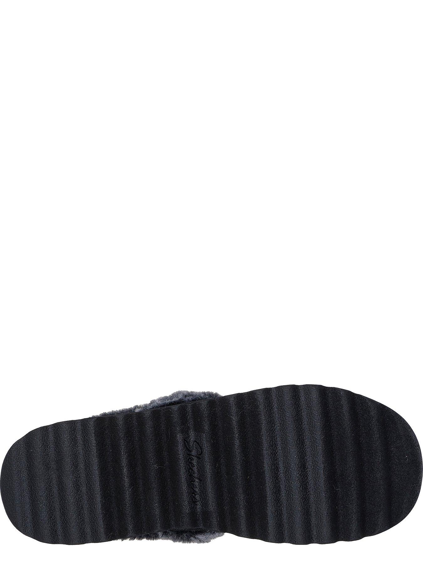 skechers-a-line-cozy-memory-foam-slippers-blackdetail