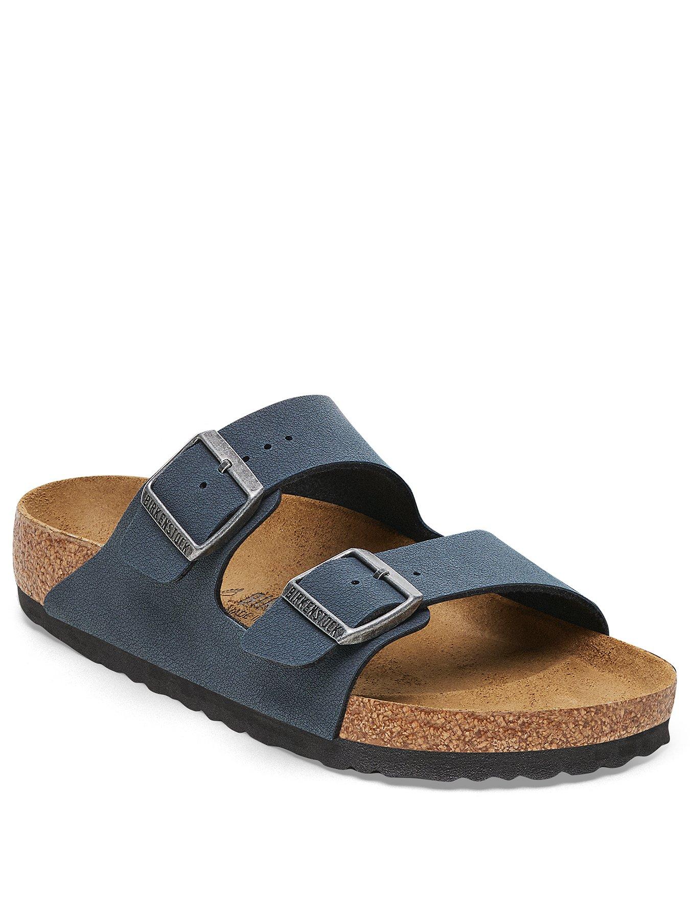 birkenstock-mens-arizona-birko-flor-nubuck-sandals-greystillFront