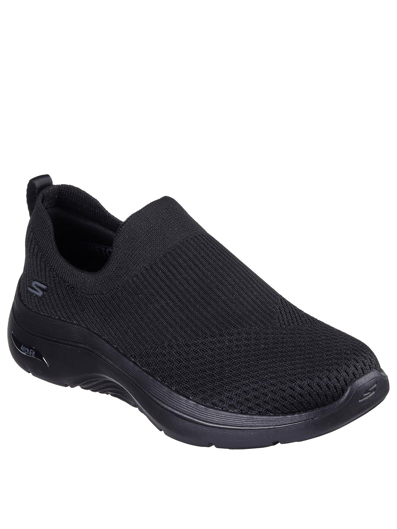 skechers-high-apex-stretch-fit-knit-slip-on-blackstillFront