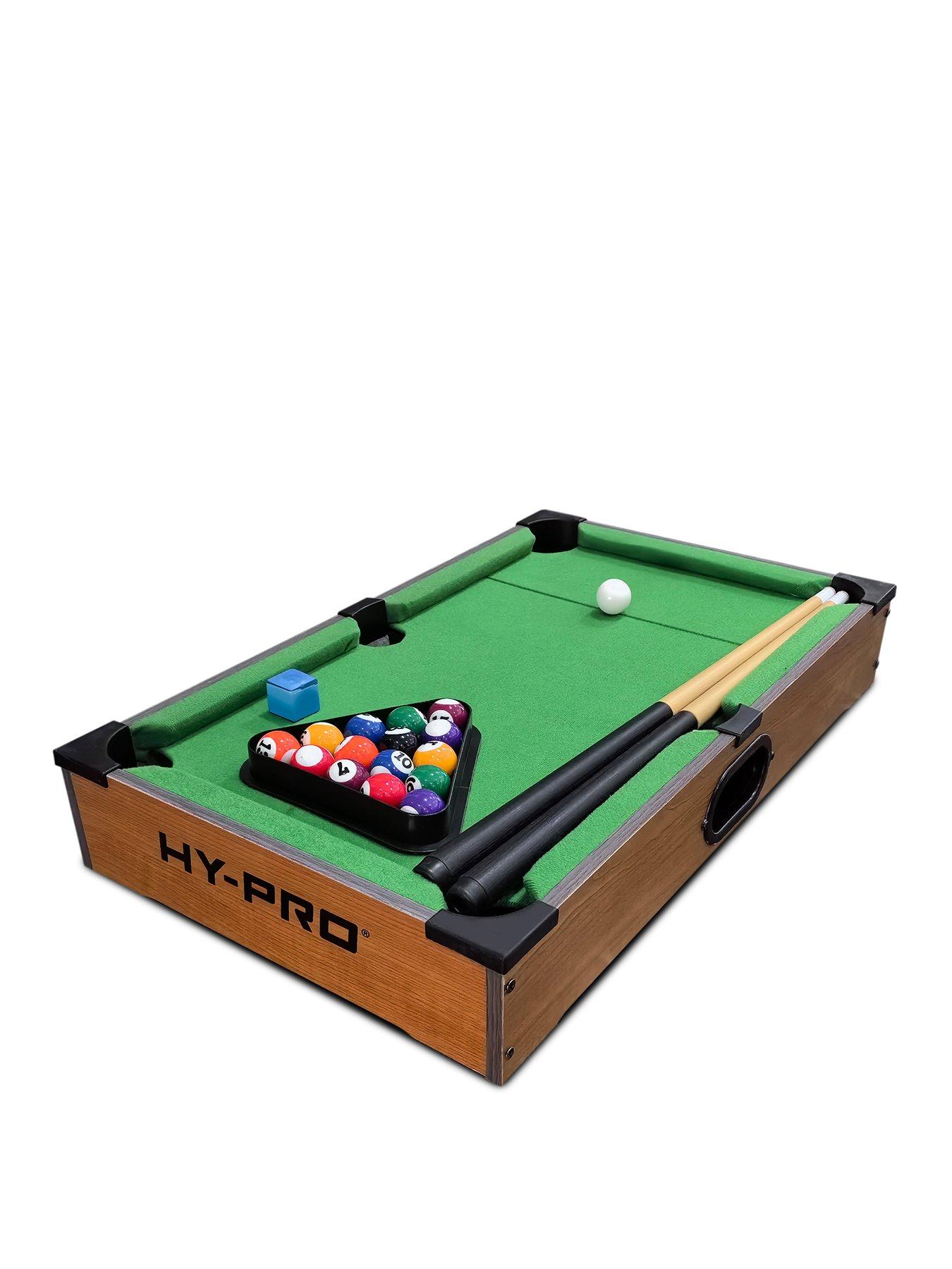 Hy-Pro 20" Table Top Pool - Wood Veneer