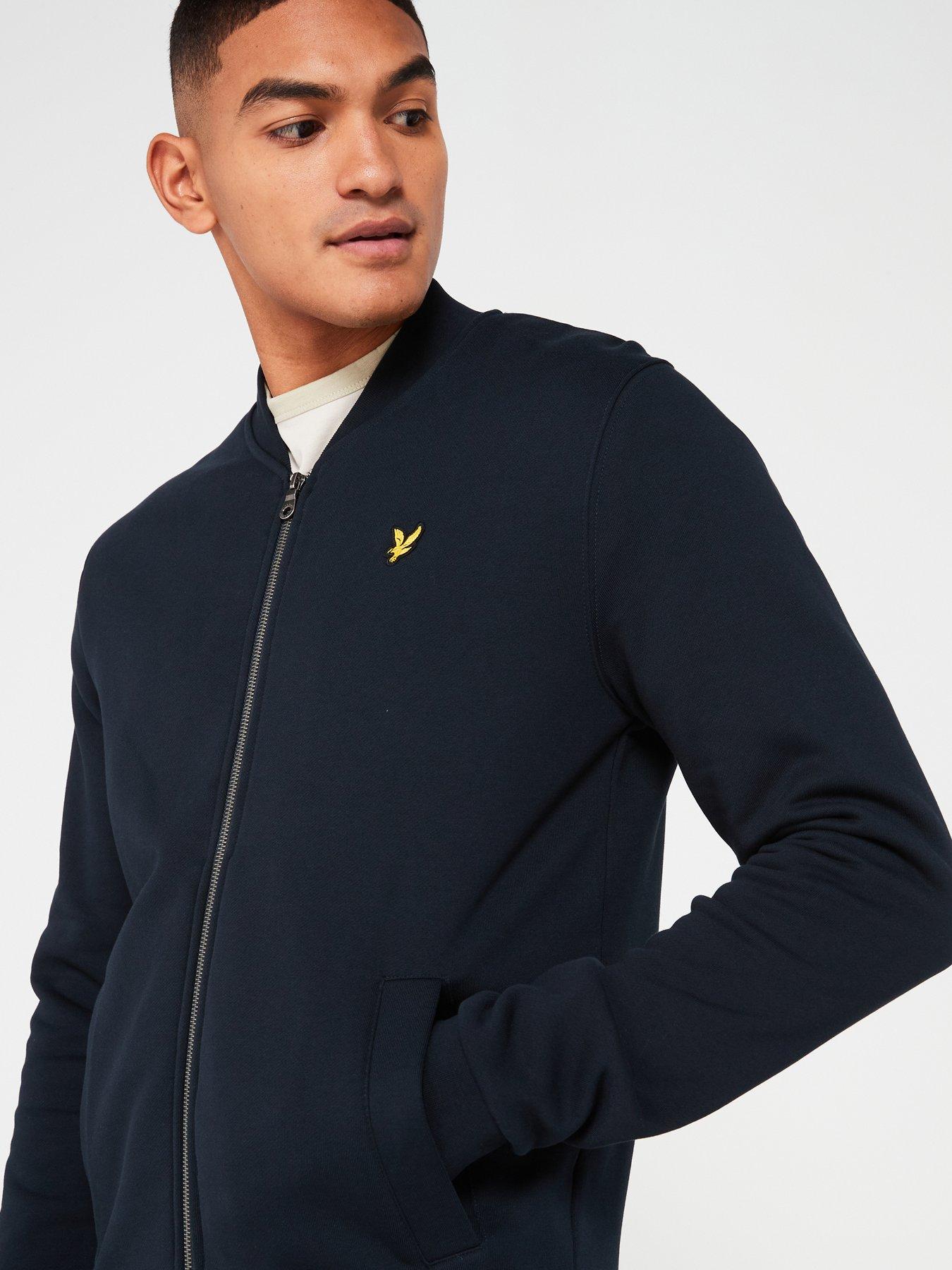 lyle-scott-lyle-amp-scott-zip-jersey-bomber-jacket-navyoutfit