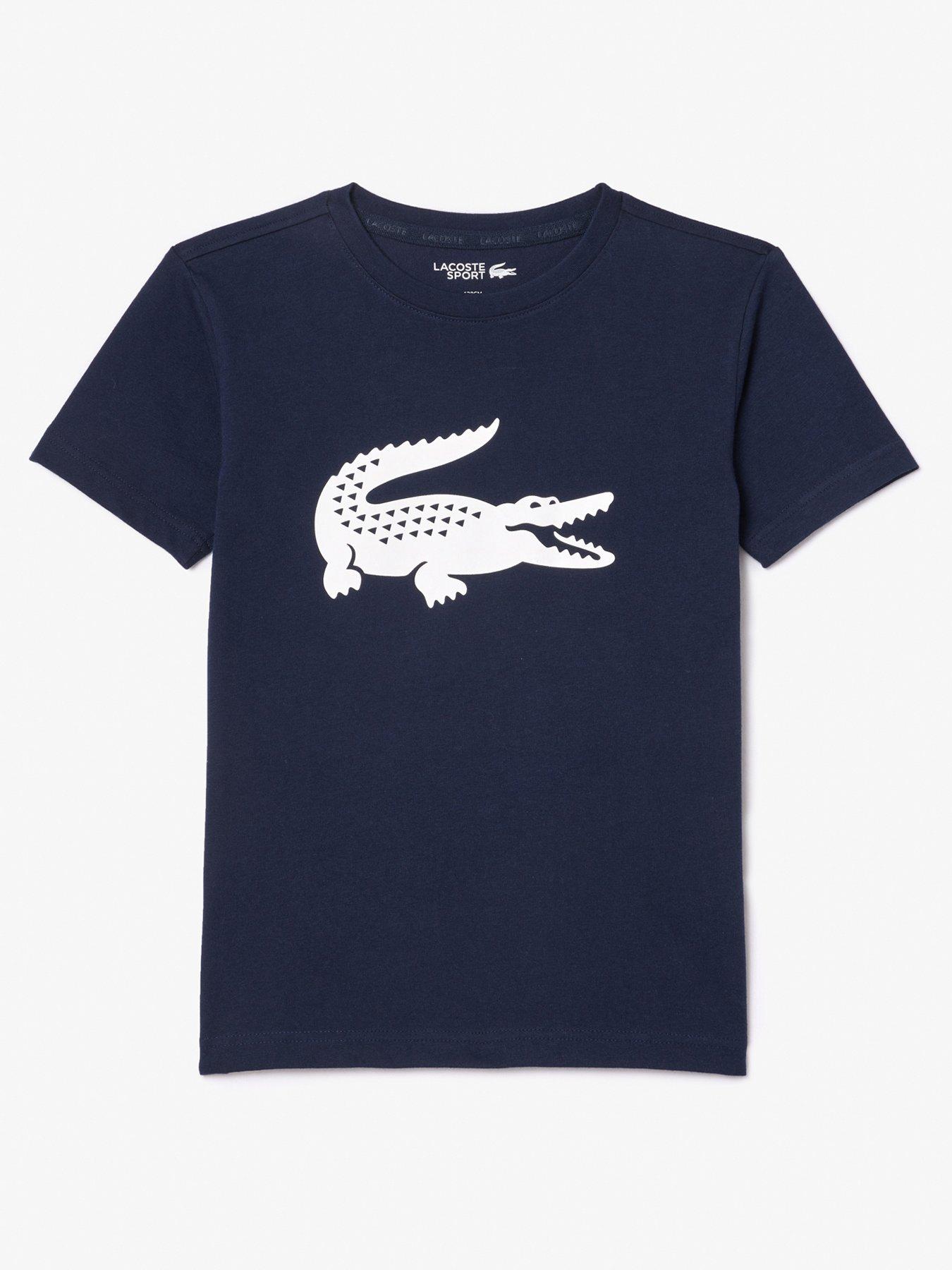 lacoste-kids-core-performance-t-shirt-navy