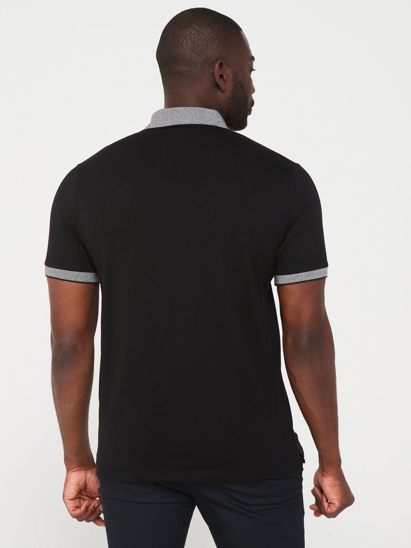 lyle-scott-lyle-amp-scott-short-sleeve-branded-tipped-regular-fit-polo-shirt-blackstillFront