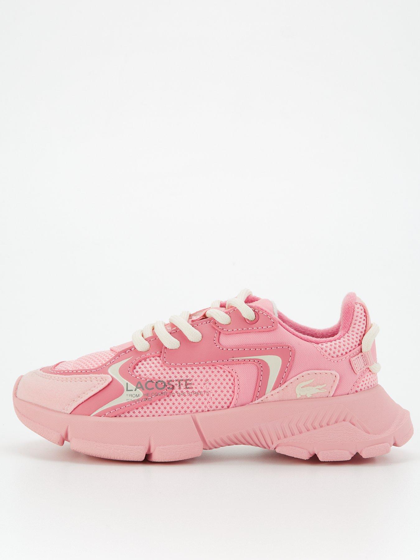 lacoste-kids-l003-neo-lace-up-trainerfront