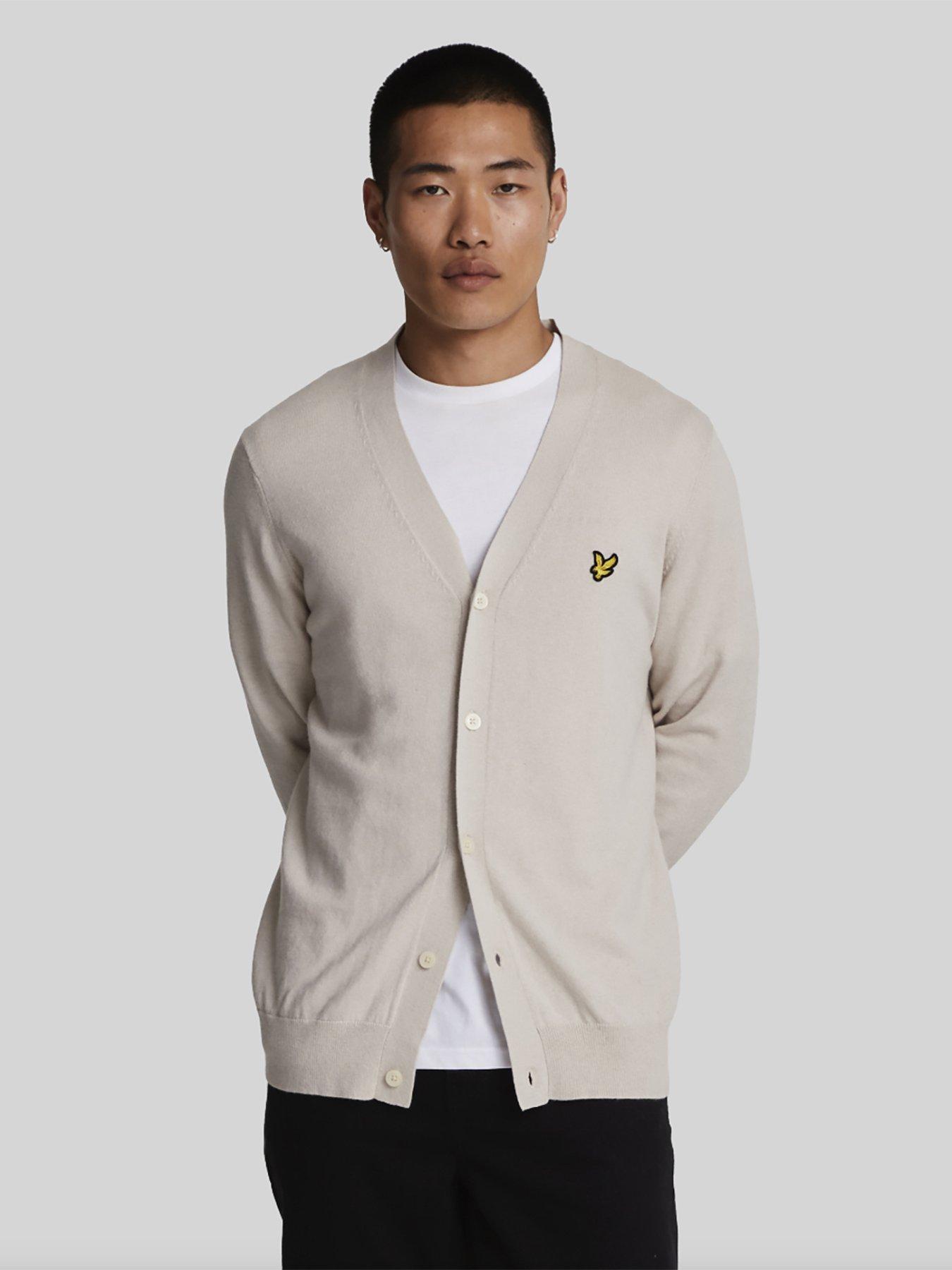 lyle-scott-cotton-merino-v-neck-knitted-cardigan-off-white