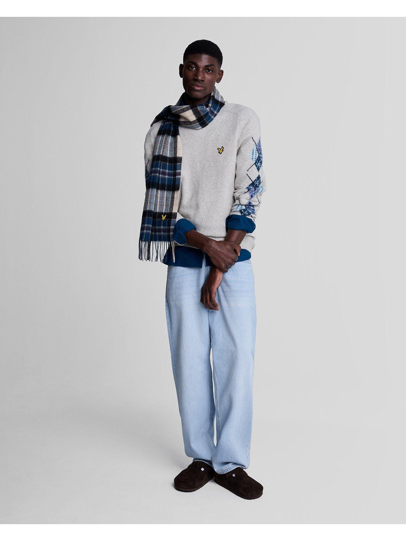 lyle-scott-lyle-amp-scott-argyle-sleeve-knitted-jumper-light-greyback