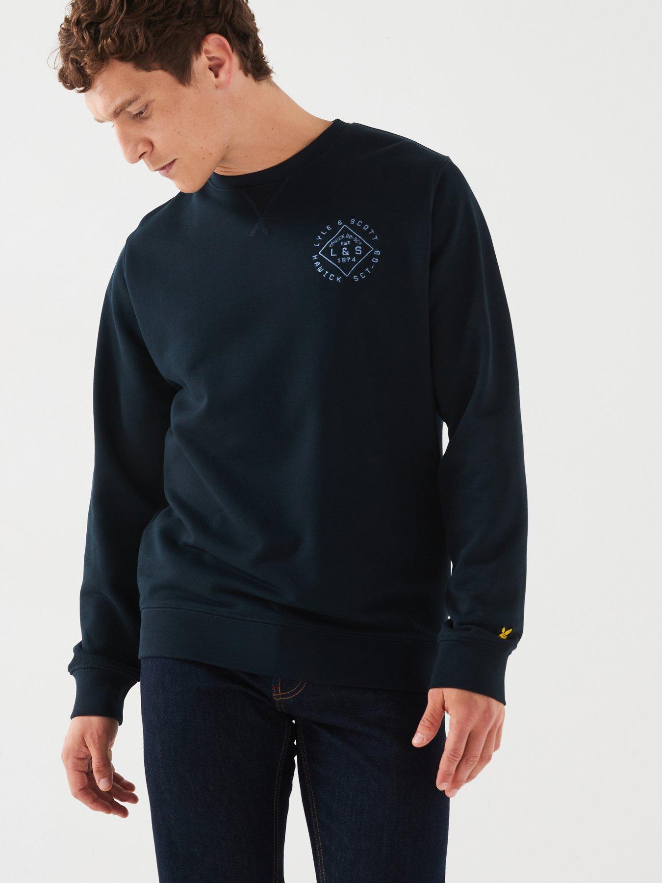 lyle-scott-lyle-amp-scott-stamp-logo-crew-neck-sweat-top-navydetail