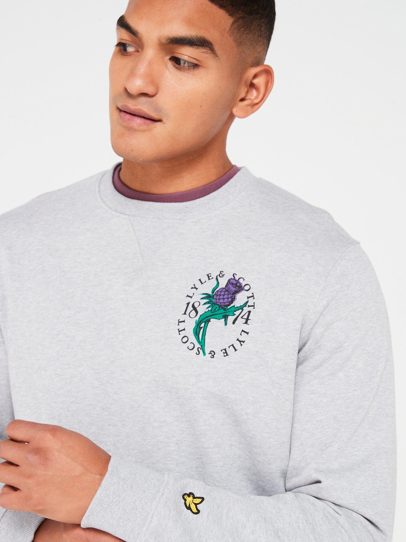 lyle-scott-lyle-amp-scott-thistle-flora-backhit-crew-neck-sweat-top-light-greyoutfit