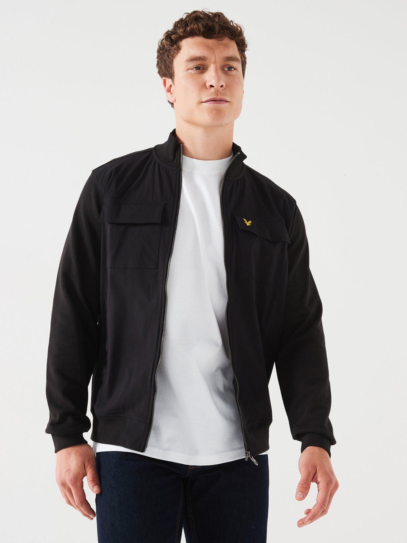 lyle-scott-lyle-amp-scott-hybrid-zip-track-jacket-black