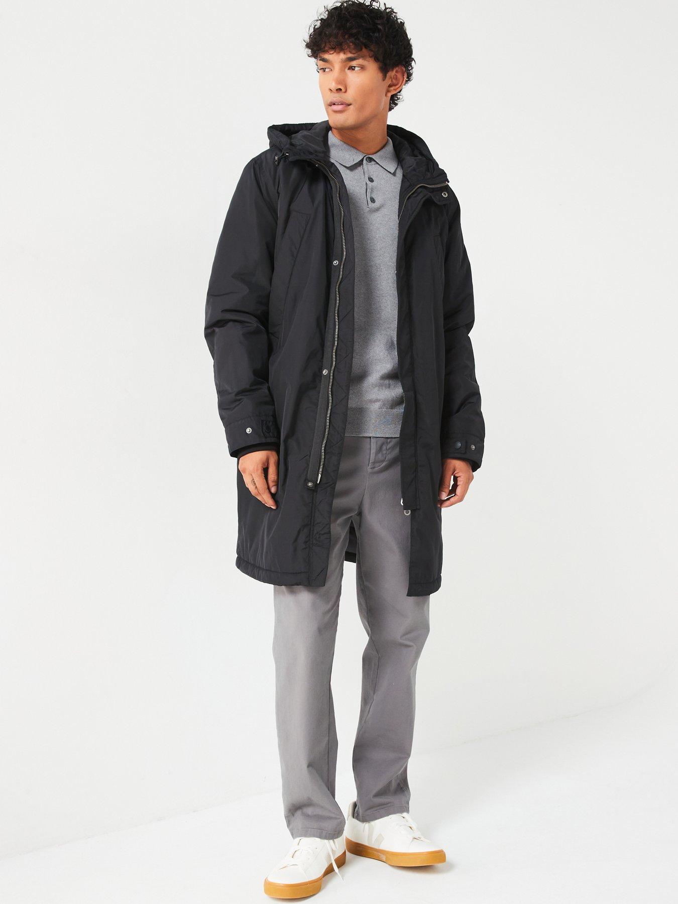 lyle-scott-lyle-amp-scott-longline-hooded-parka-coat-blackfront