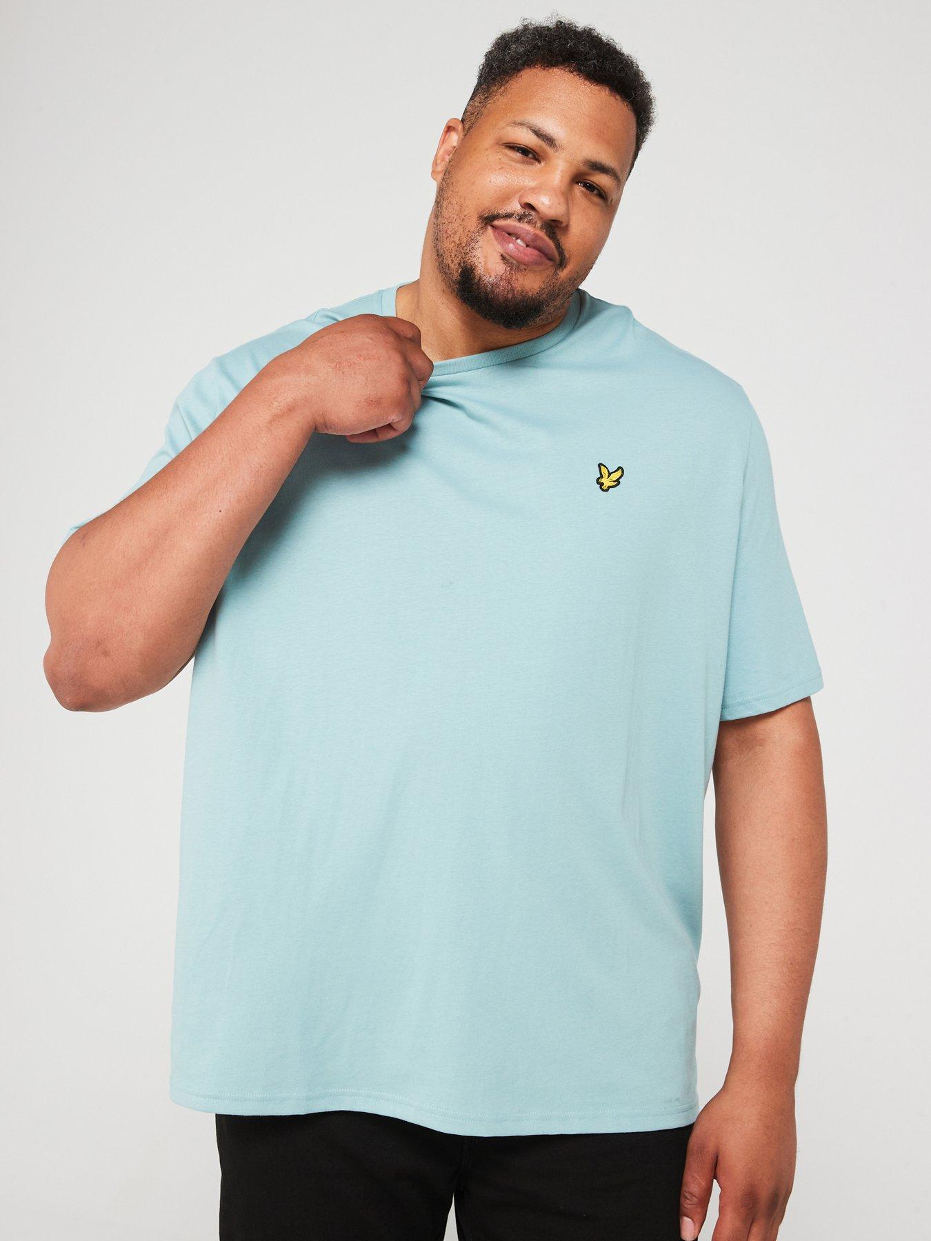 lyle-scott-lyle-amp-scott-big-amp-tall-plain-regular-fit-t-shirt-blue