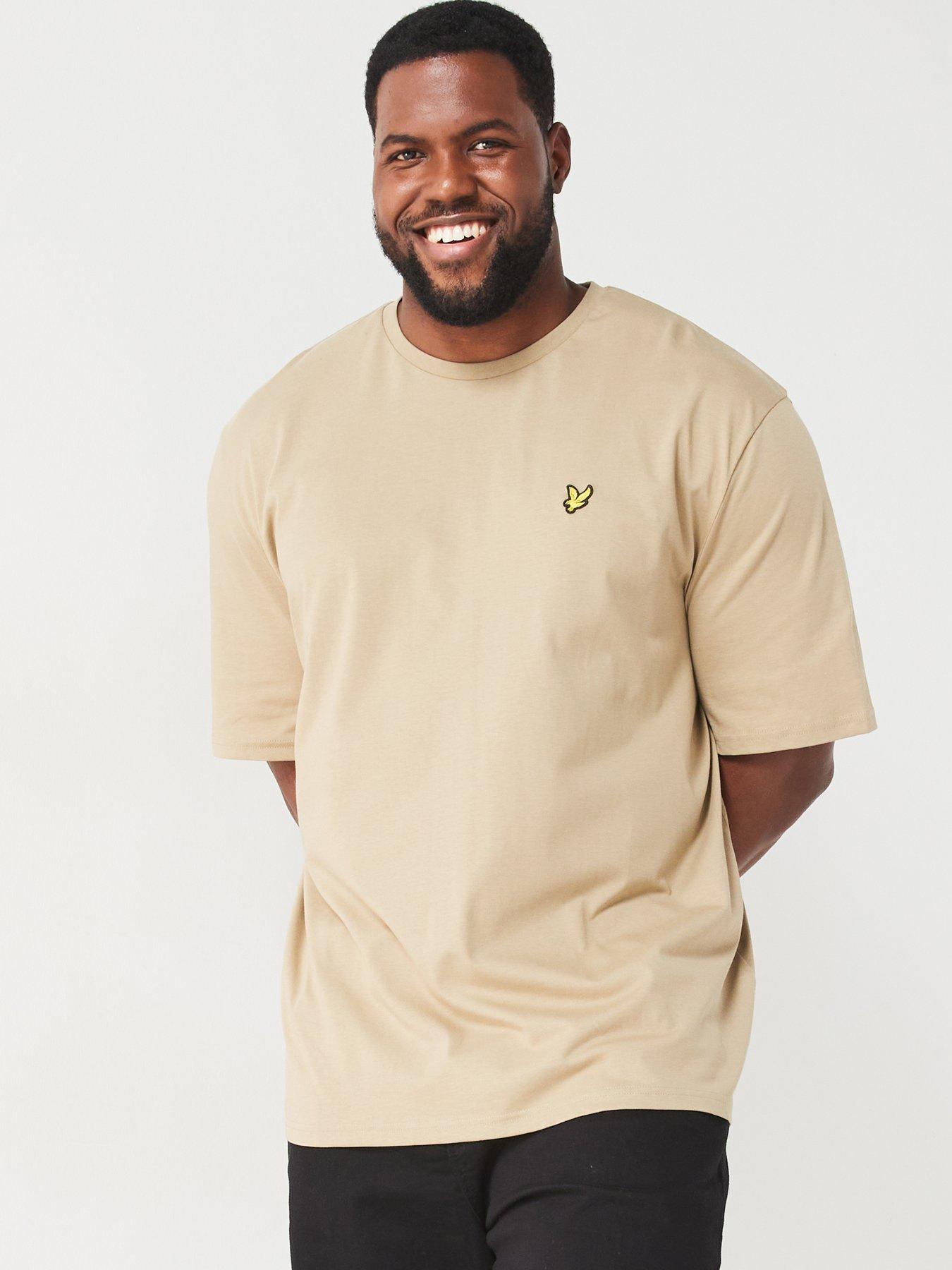 lyle-scott-lyle-amp-scott-big-amp-tall-plain-regular-fit-t-shirt-khaki