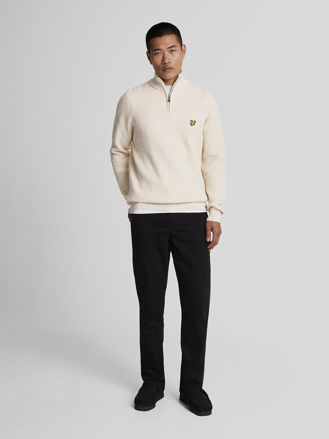 lyle-scott-lyle-amp-scott-shaker-stitch-quarter-zip-knitted-jumper-off-whiteback