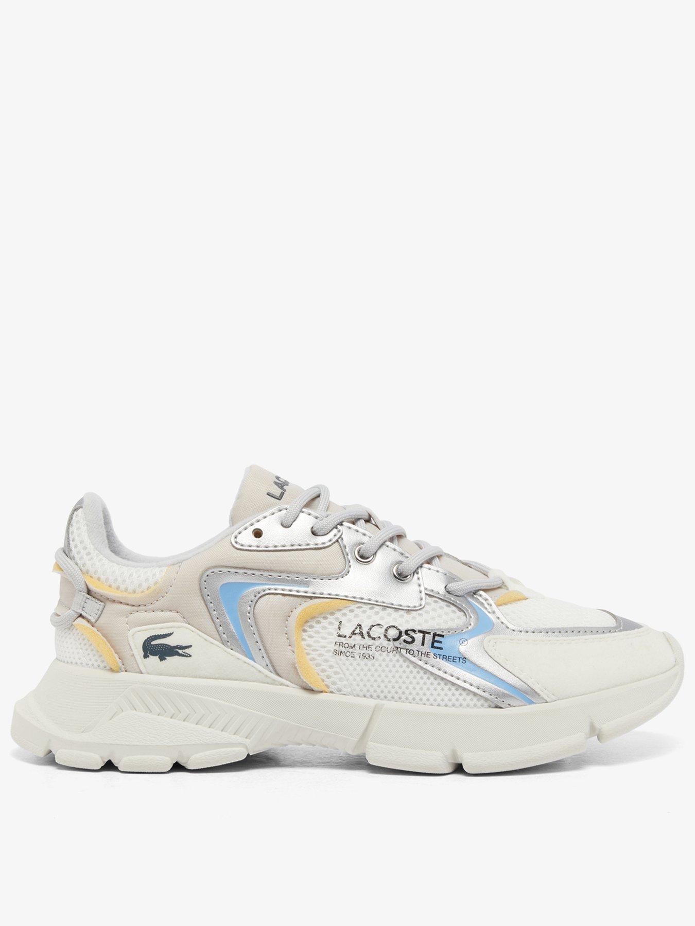 lacoste-kids-l003-neo-lace-up-trainerfront