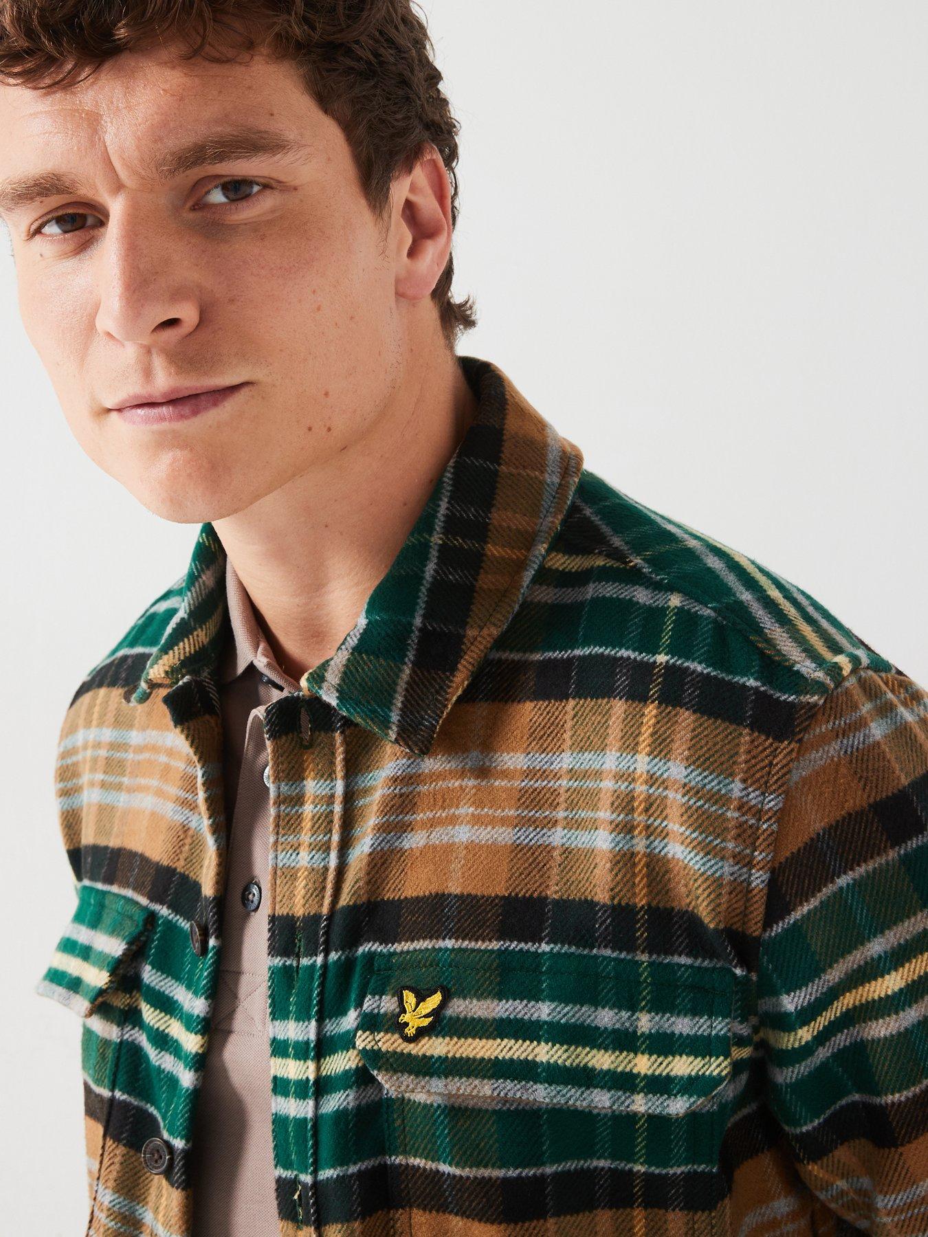 lyle-scott-lyle-amp-scott-check-flannel-overshirt-multioutfit