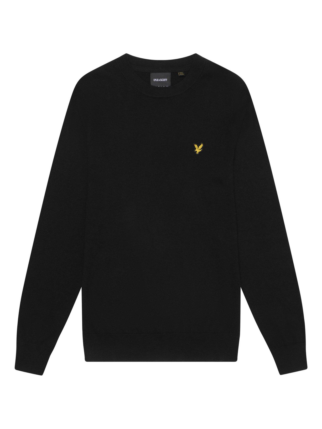 lyle-scott-lyle-amp-scott-cotton-merino-crew-knitted-jumper-blackdetail