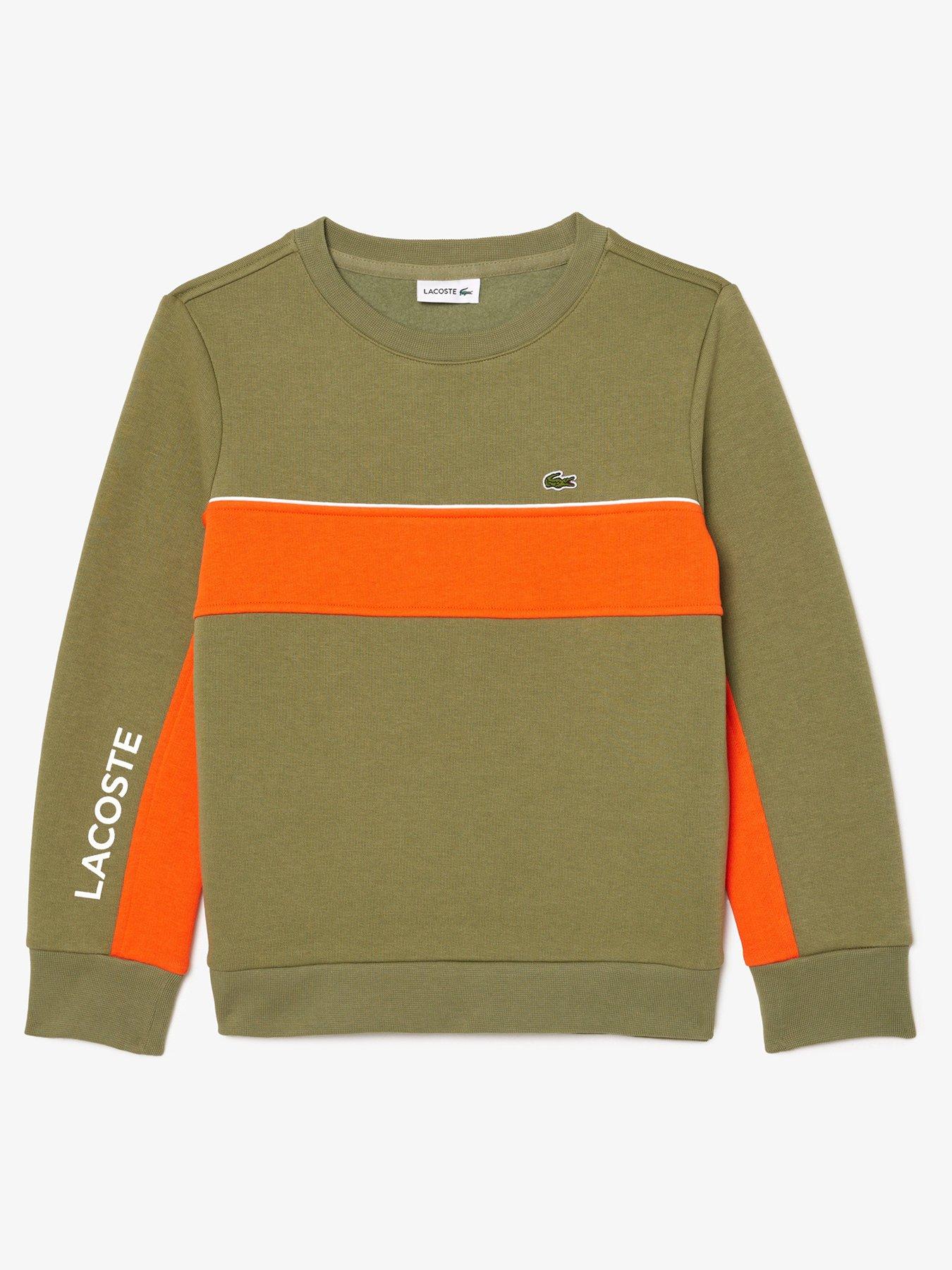 lacoste-kids-color-block-sweatshirt-khaki