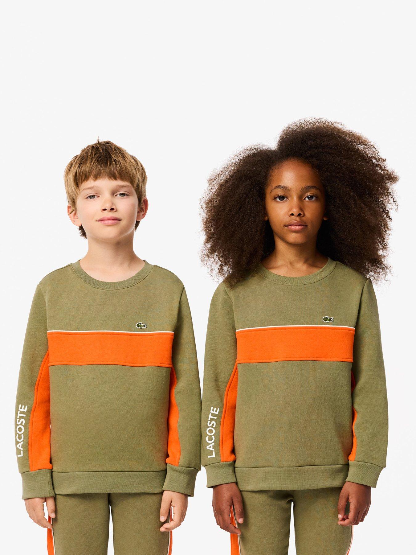 lacoste-kids-color-block-sweatshirt-khakistillFront