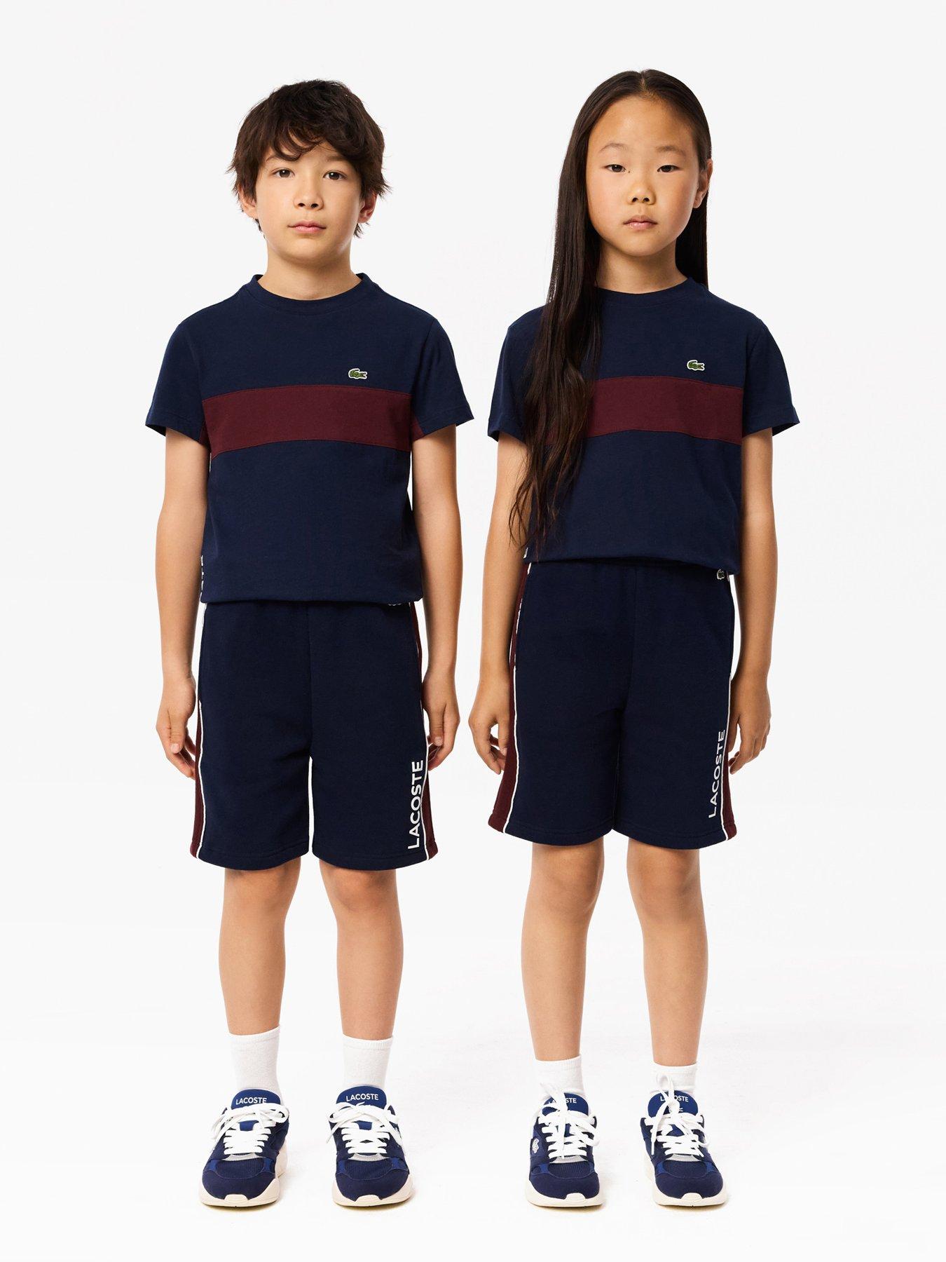 lacoste-kids-color-block-shorts-navystillFront