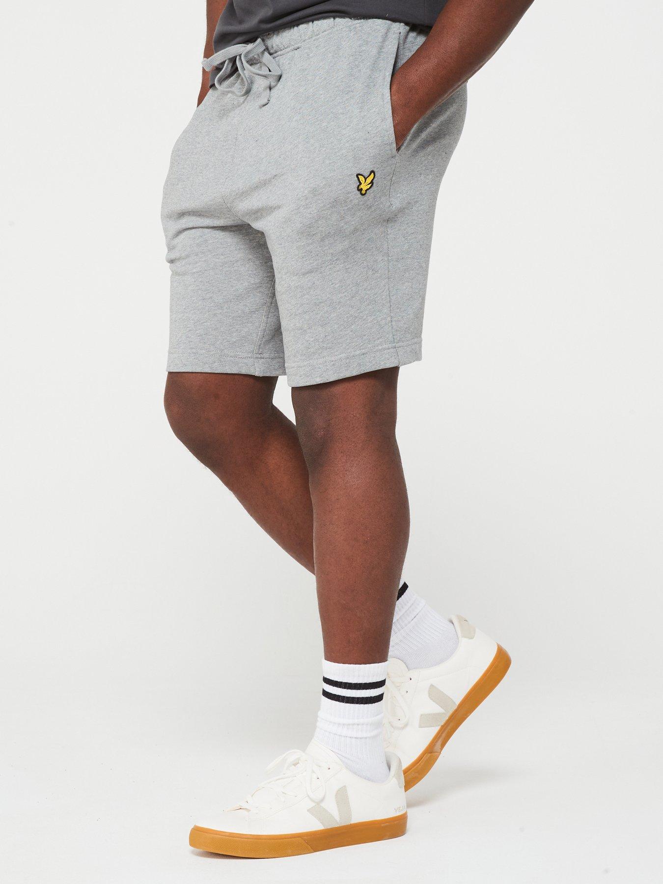 lyle-scott-lyle-amp-scott-jersey-sweat-shorts-grey