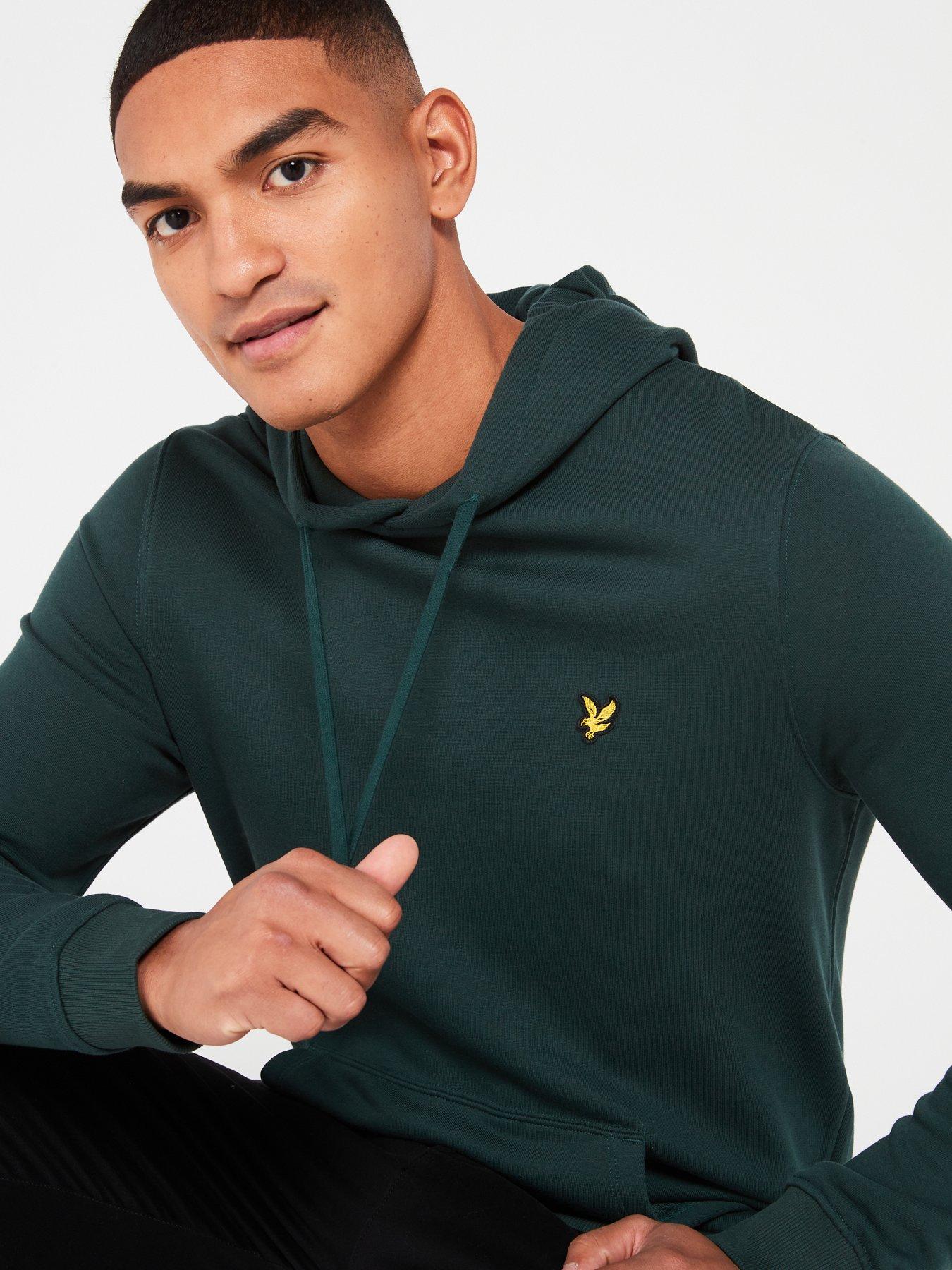 lyle-scott-lyle-amp-scott-overhead-hoodie-dark-greenoutfit