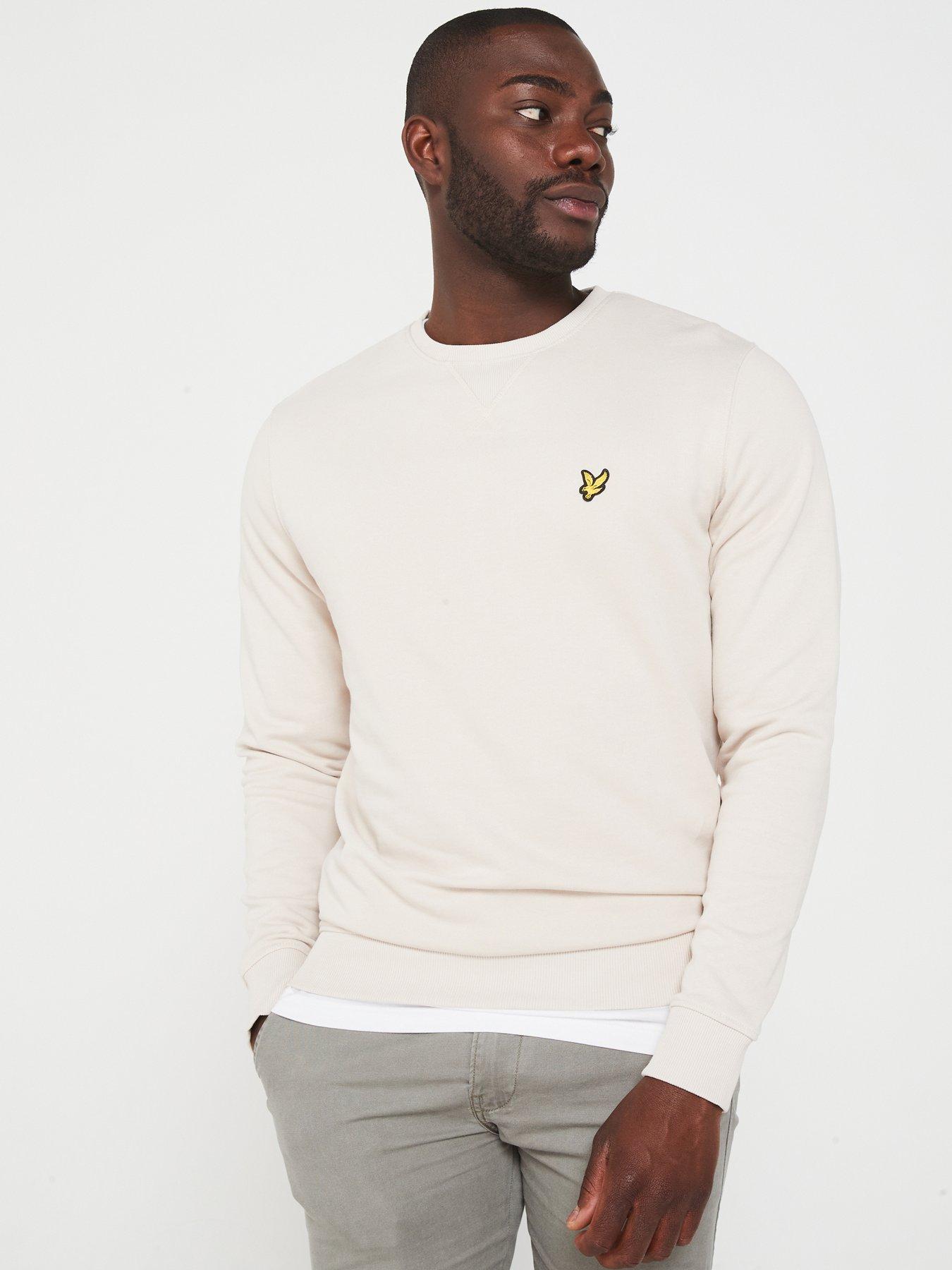 lyle-scott-lyle-amp-scott-crew-neck-sweat-top-off-white