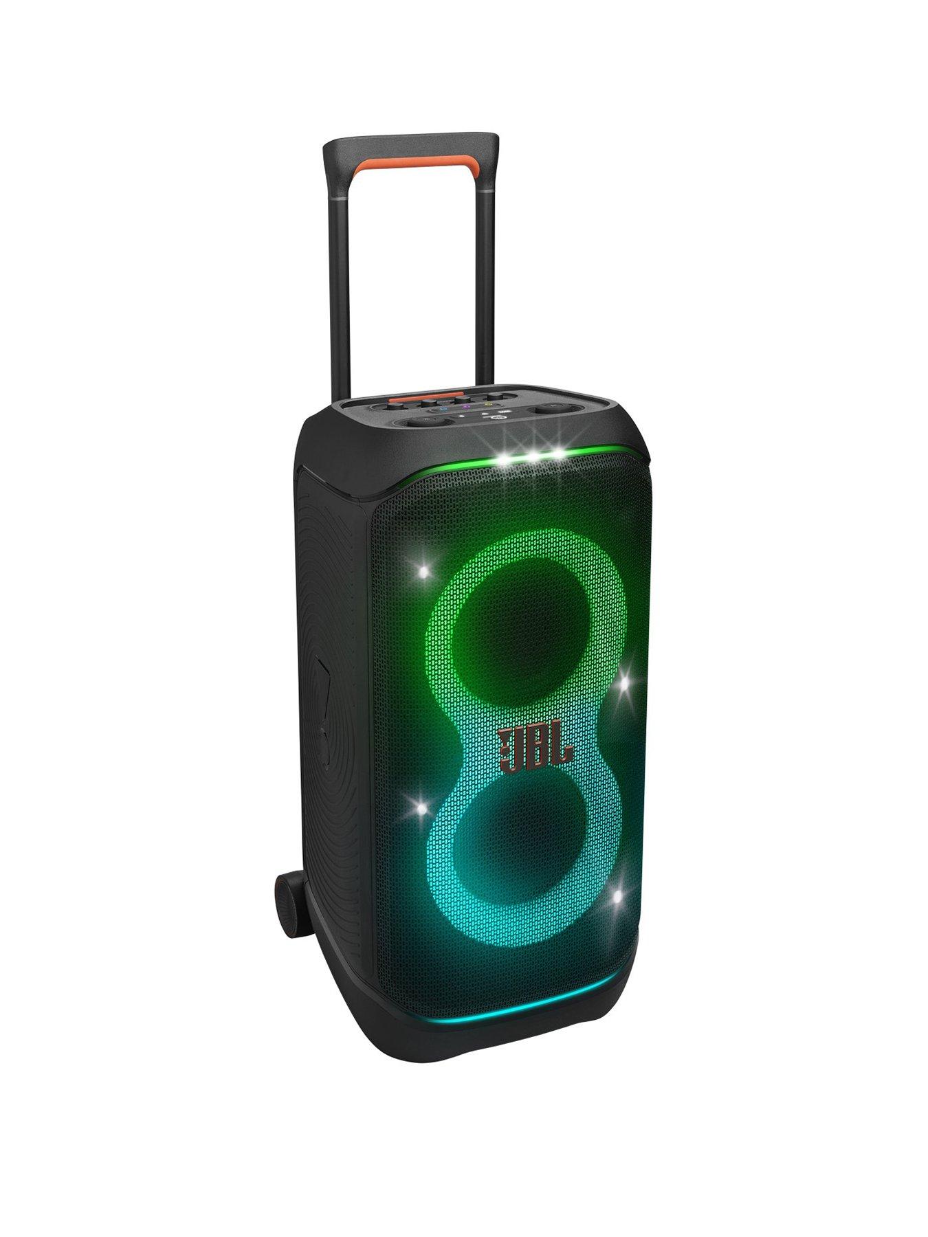 undefined JBL PartyBox 320 Powerful Portable Party speaker with battery and wheels