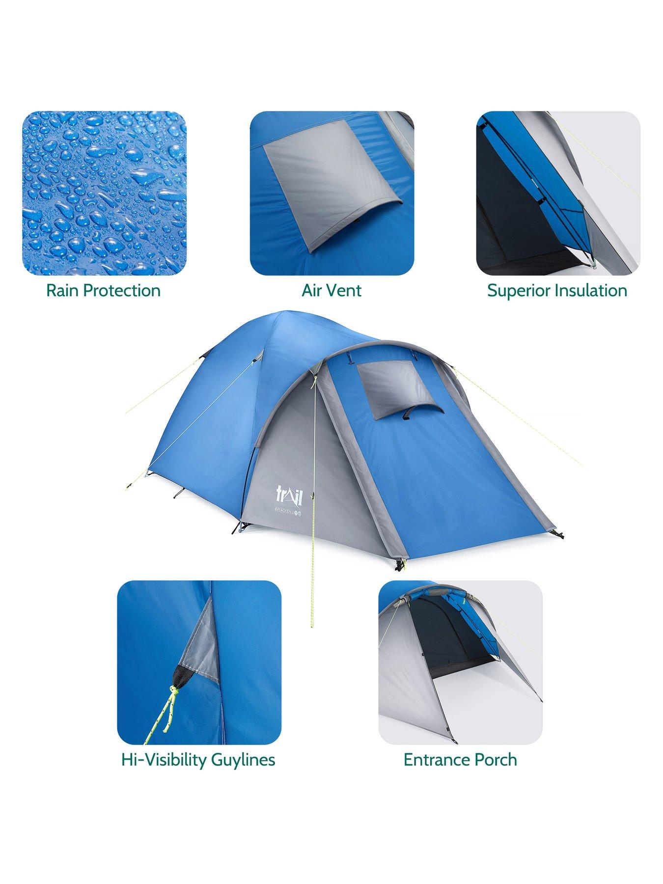 Image 6 of 7 of Trail Bracken 3 Man Festival Tent with Porch
