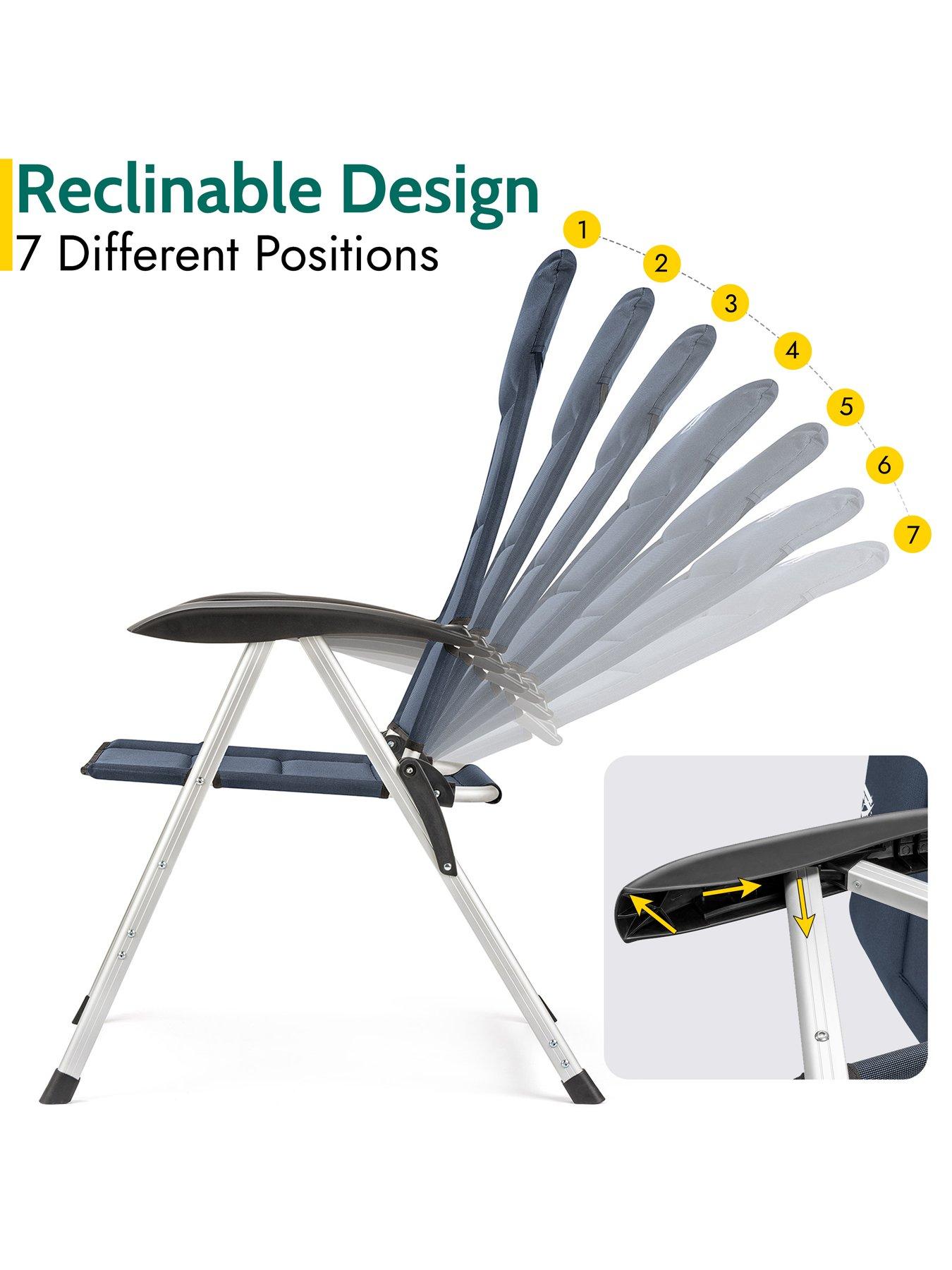 Image 4 of 7 of Trail Aluminium Reclining Camping Chair