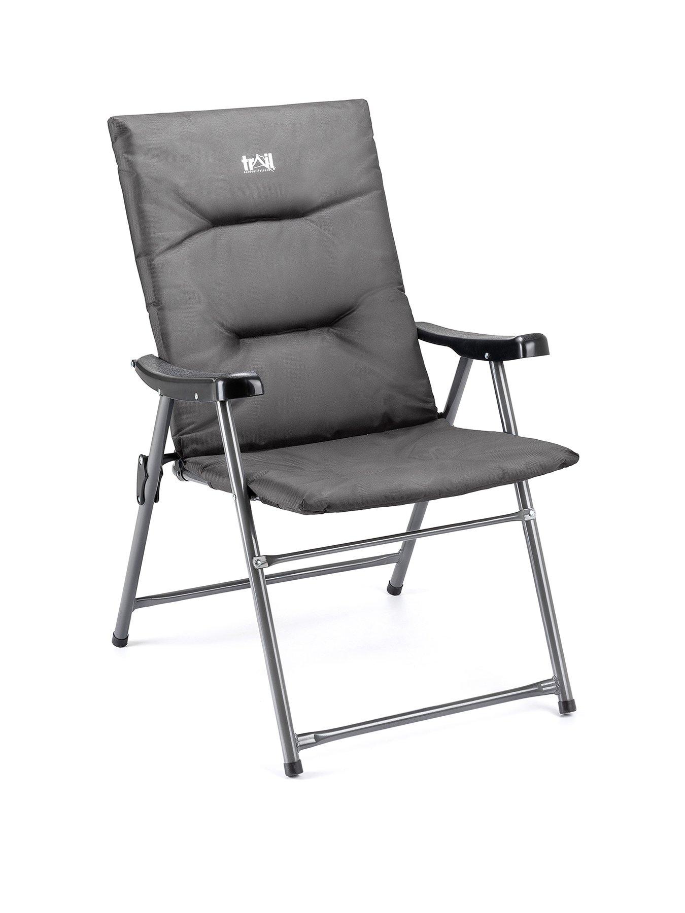 Image 1 of 7 of Trail Monarch Luxury Padded Folding Camping Chair