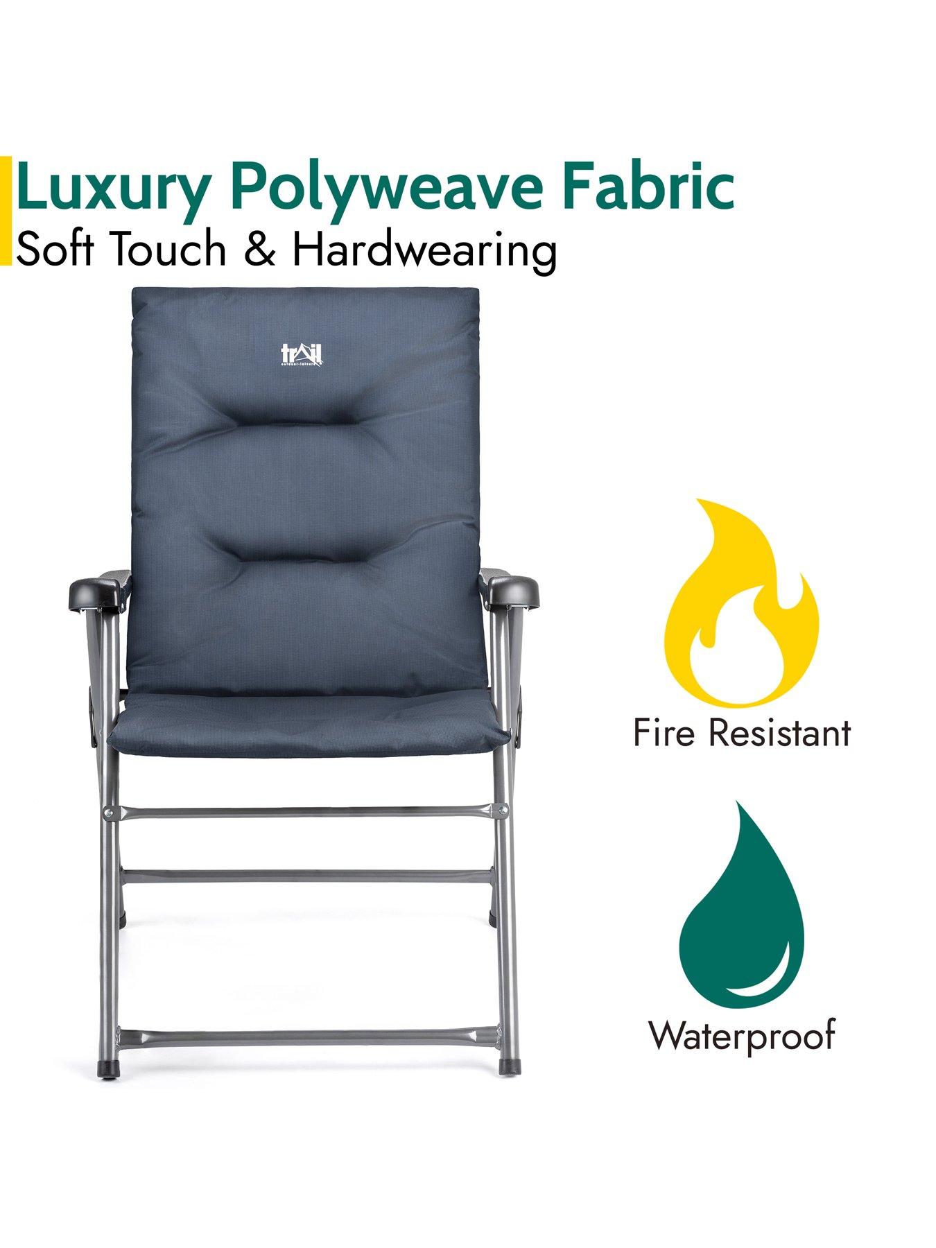 Image 5 of 7 of Trail Monarch Luxury Padded Folding Camping Chair
