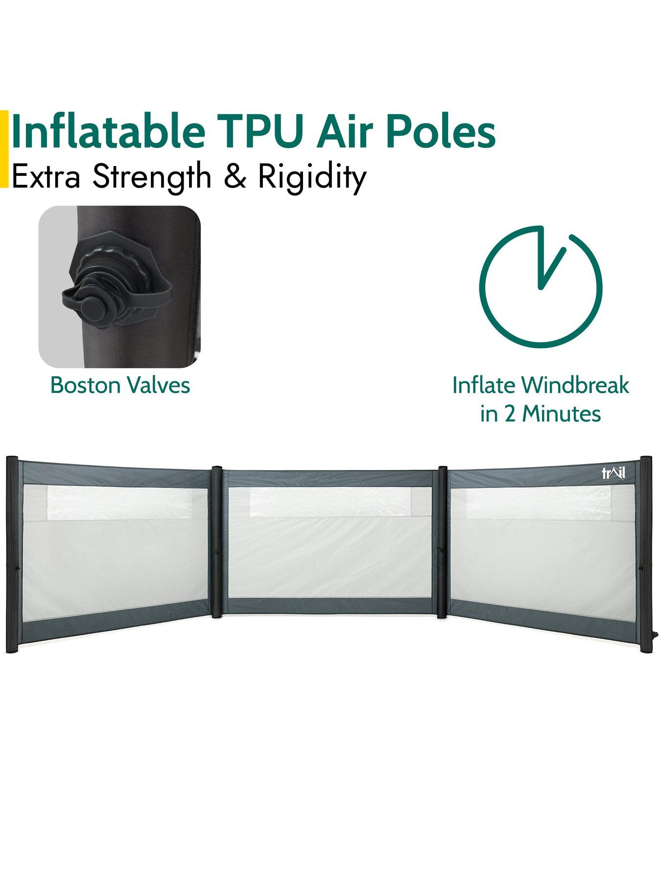 Image 3 of 7 of Trail Trail 3 Panel Inflatable Windbreak