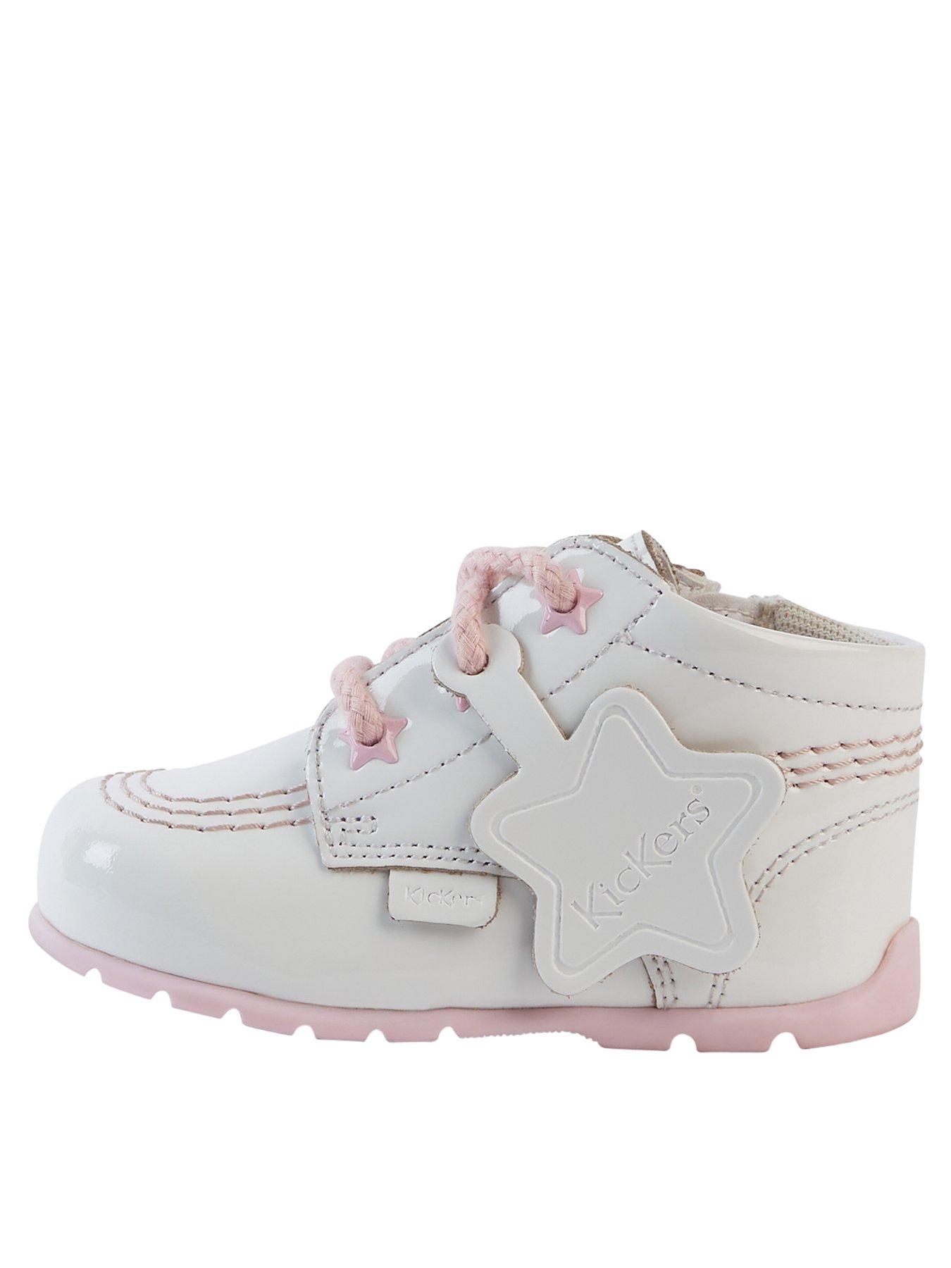 Baby kickers white shop