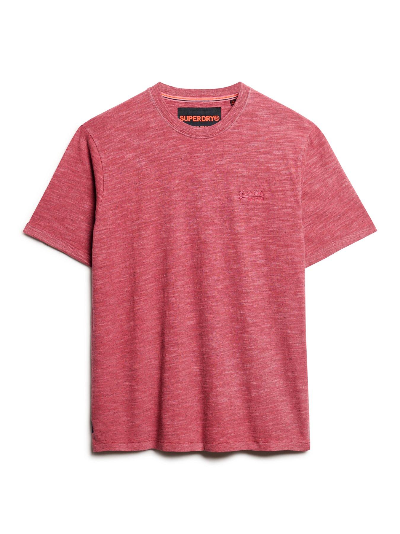 superdry-superdry-short-sleeve-slub-marl-t-shirt-reddetail