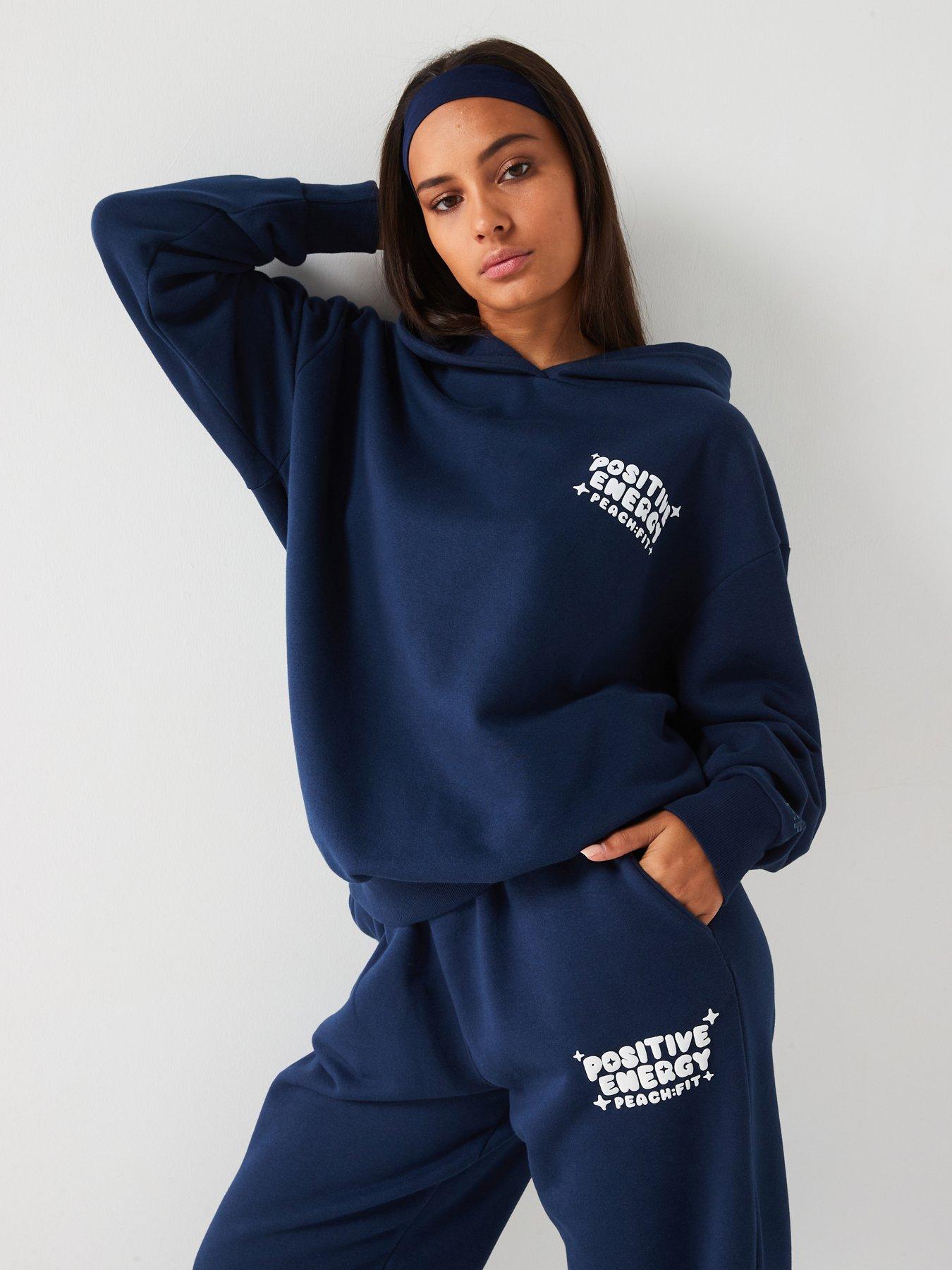 peach-fit-womens-positive-energy-oversized-hoodie-navyfront