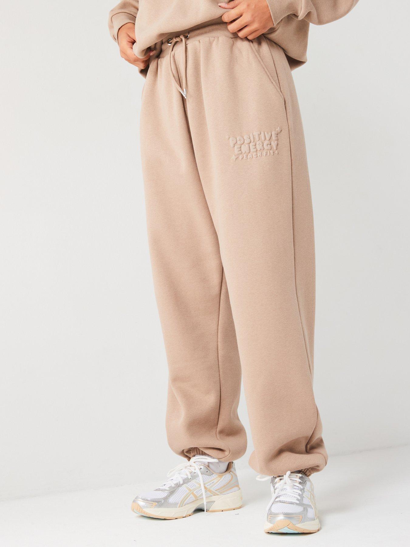 peach-fit-womens-positive-energy-oversized-jogger-light-brown